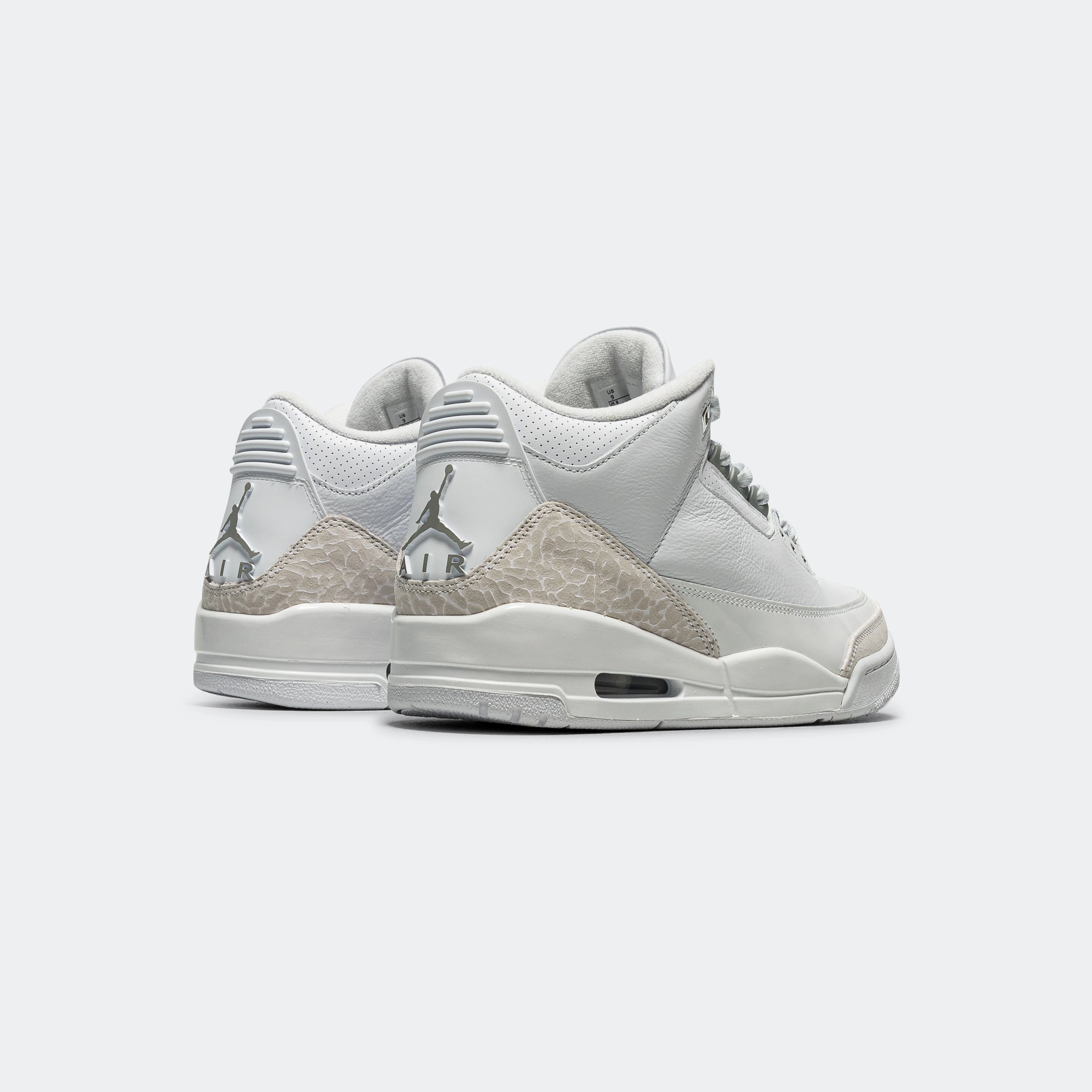 new arrivals sarees Air Jordan 3 Retro - White/White-Metallic Silver
