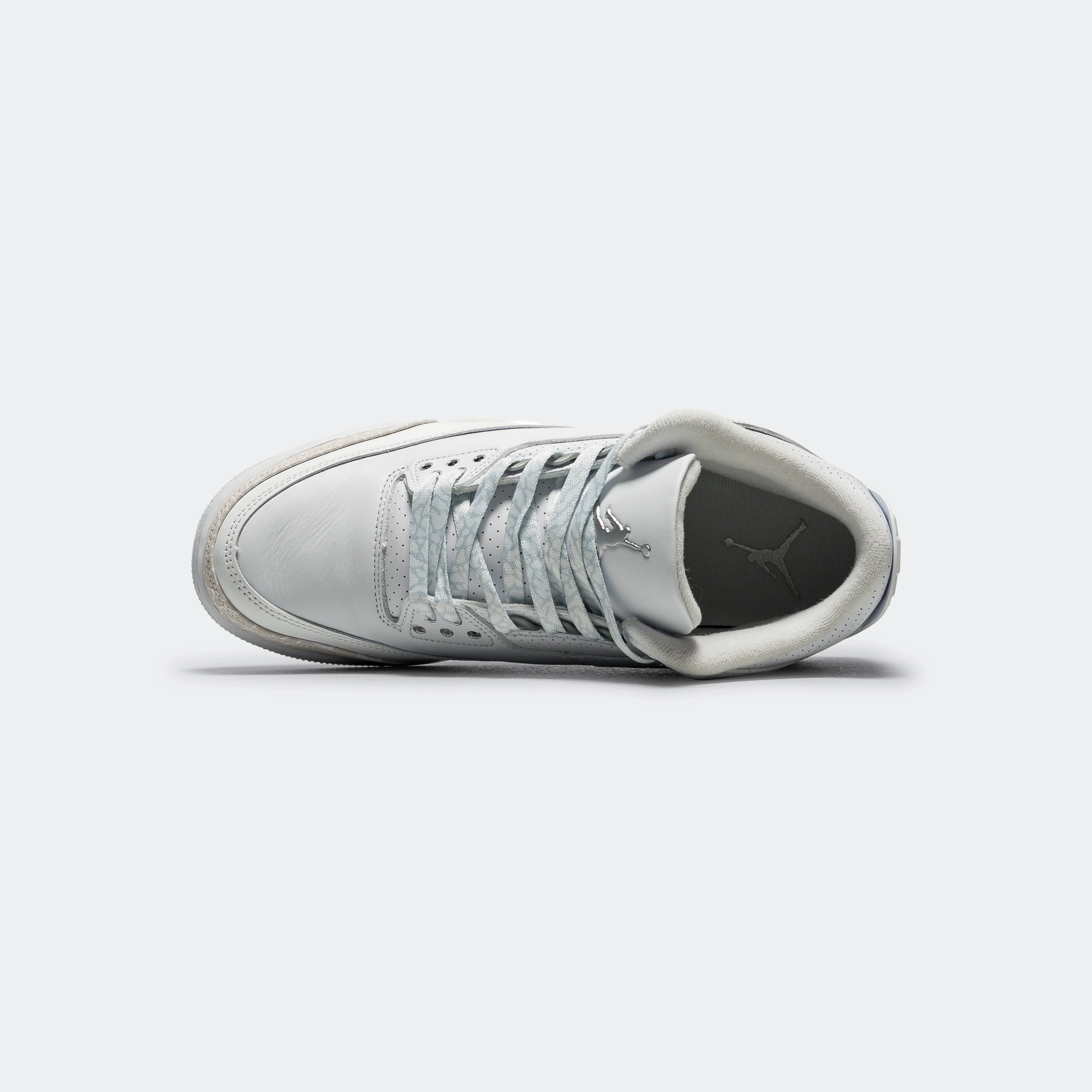 new arrivals sarees Air Jordan 3 Retro - White/White-Metallic Silver