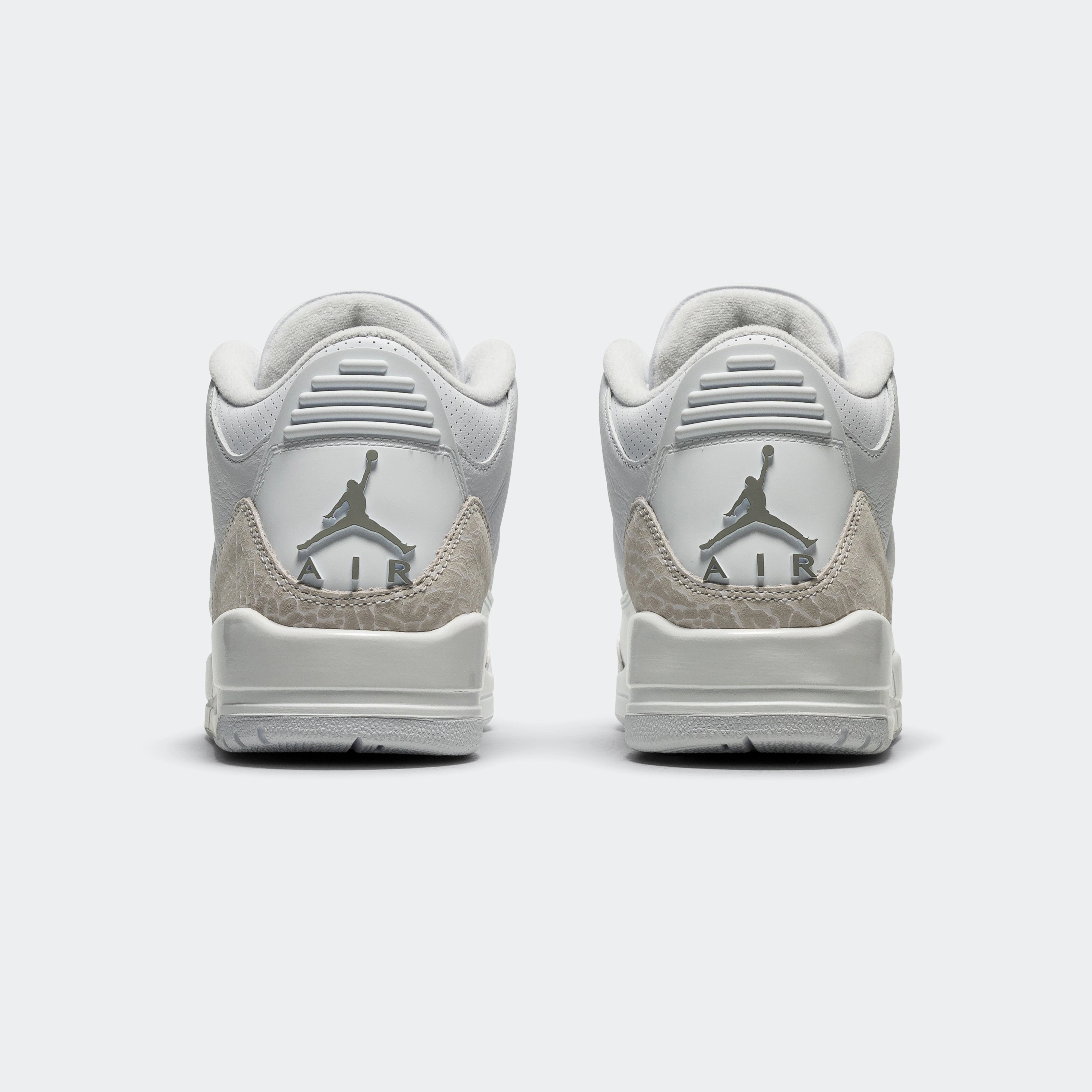 new arrivals sarees Air Jordan 3 Retro - White/White-Metallic Silver
