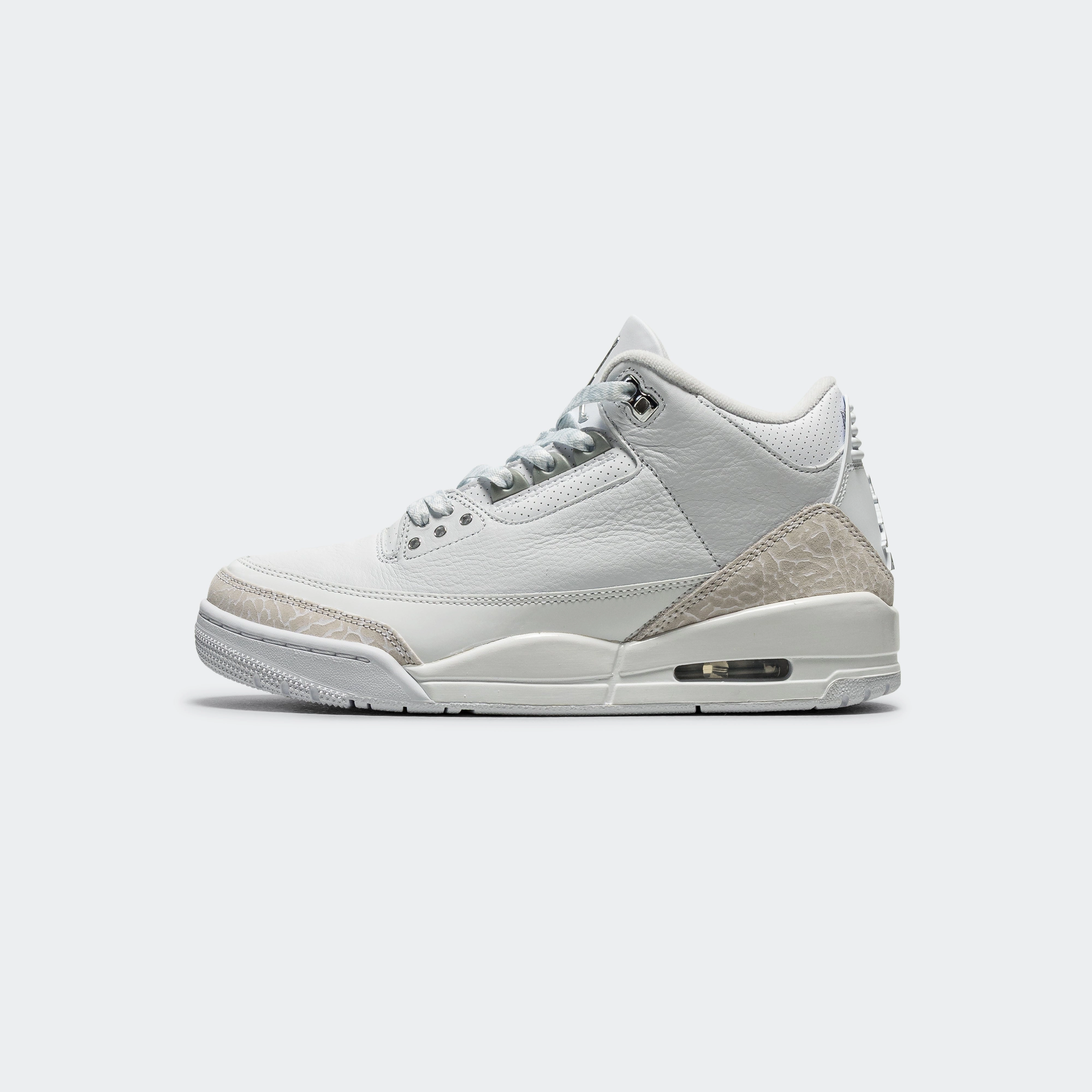 new arrivals sarees Air Jordan 3 Retro - White/White-Metallic Silver new collection shoes