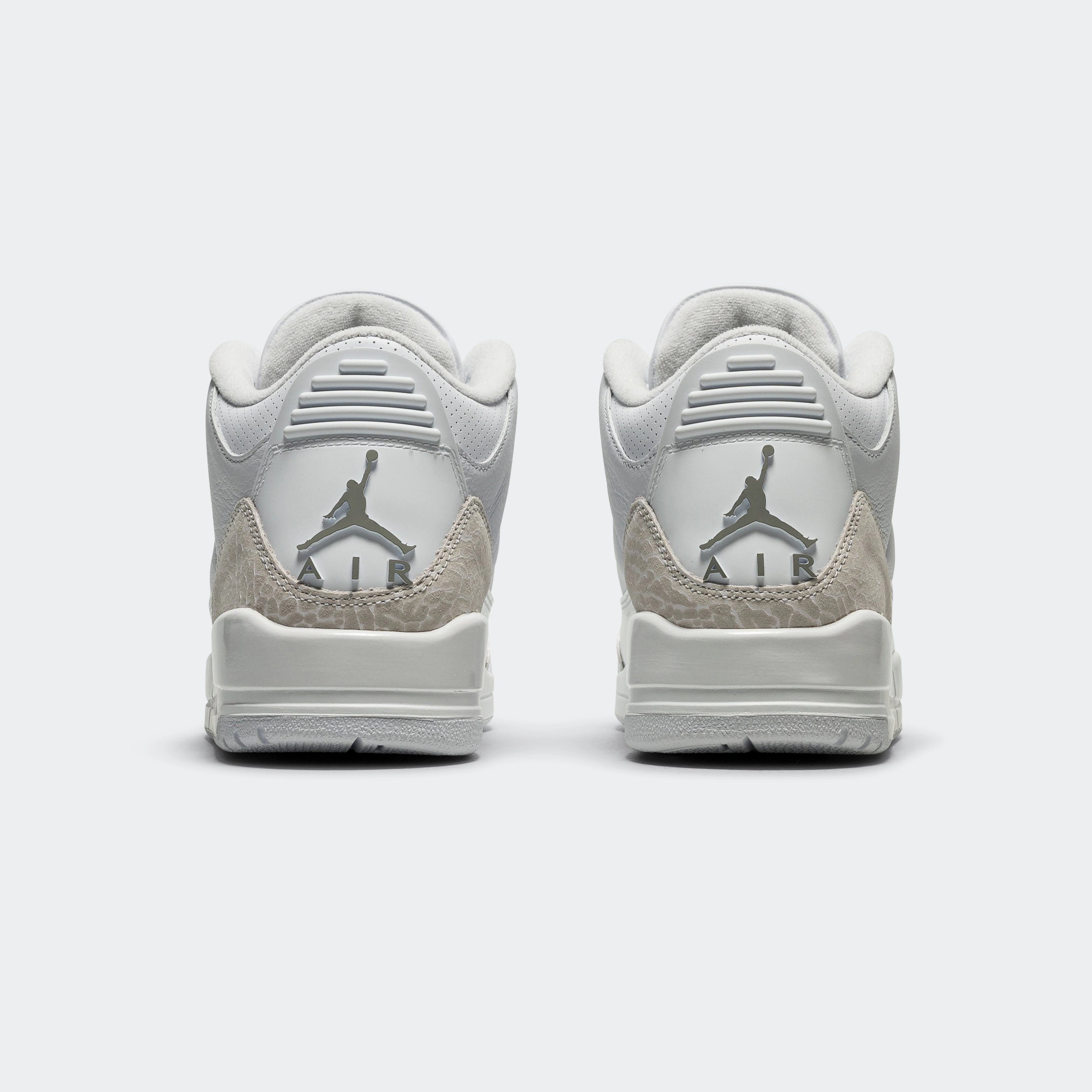 new arrivals sarees Air Jordan 3 Retro - White/White-Metallic Silver