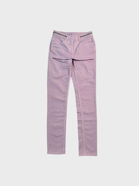 new arrivals siyah elbise Pantalone Lilla Con Dettagli Metallici new collection made in italy new arrivals beyaz elbise