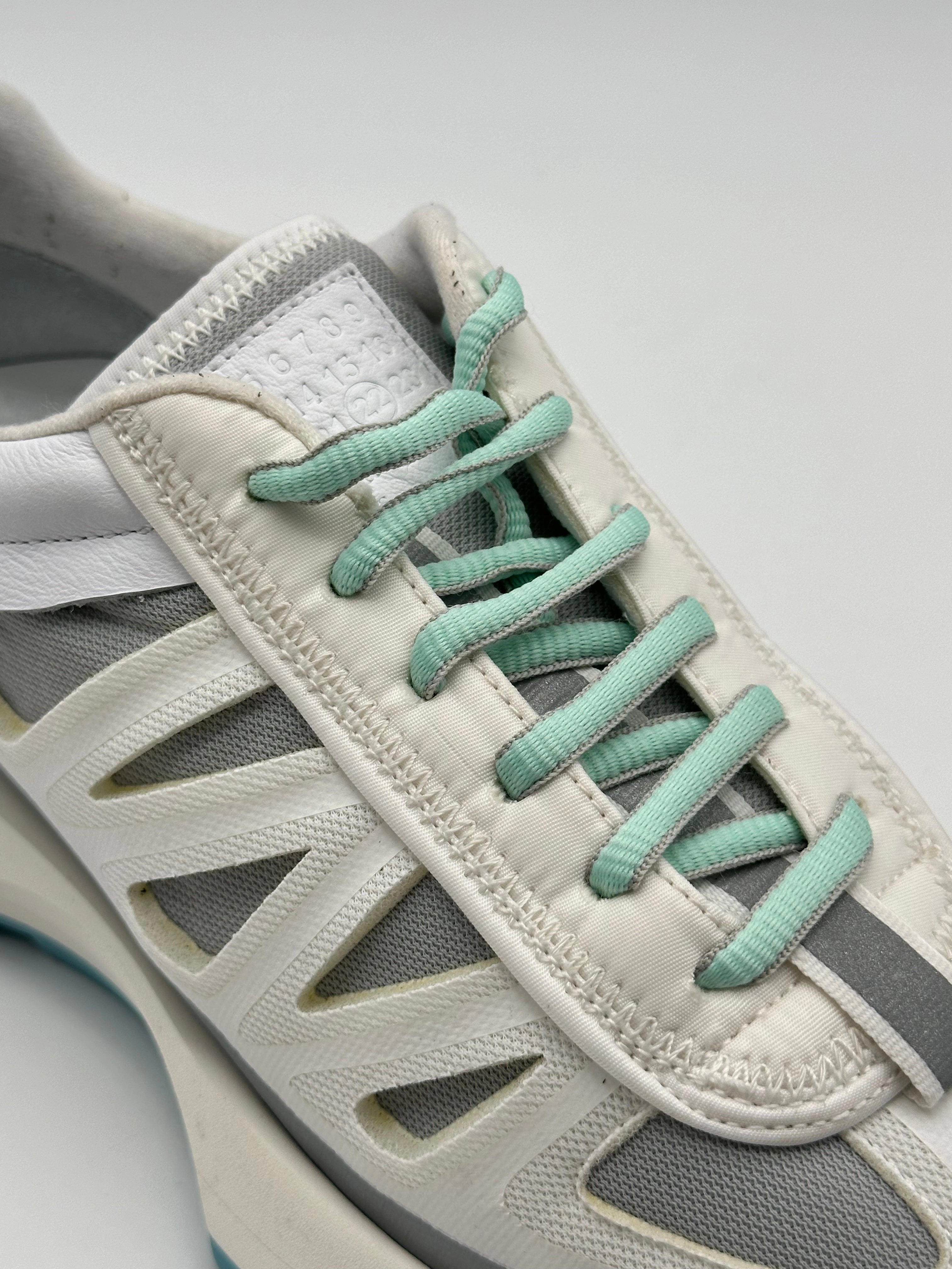 new arrivals today prashanti sarees online shopping with price Sneaker Running Style Multimateriale Con Suola Chunky Bianco/Azzurro woodland new arrivals