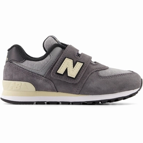 New Balance 574 Kids Hook & Loop Sneakers Magnet Lace-up Mountain shoes