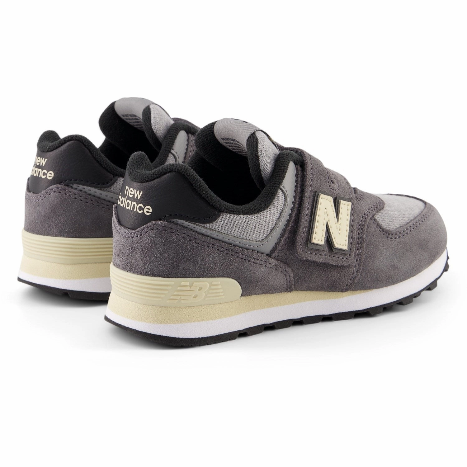 New Balance 574 Kids Hook & Loop Sneakers Magnet Lace-up