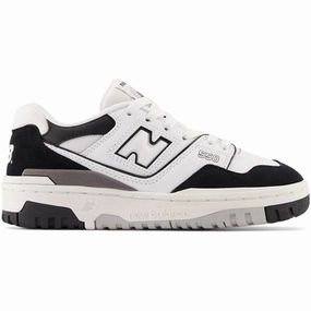 New Balance BB550 Kids Bungee Lace Sneakers White Trail shoes Travel shoes