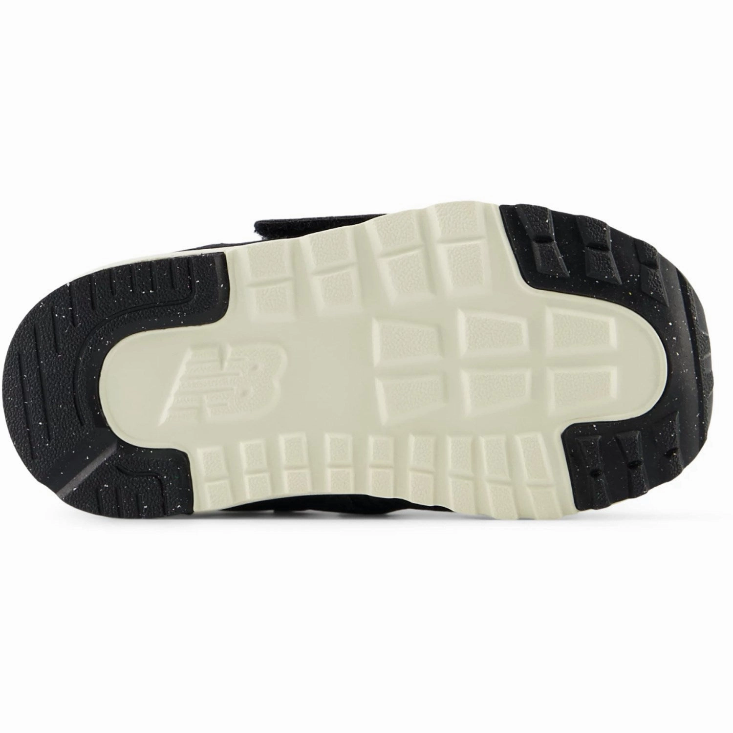 New Balance Black 574 Kids NEW-B Hook & Loop Sneakers Moccasins