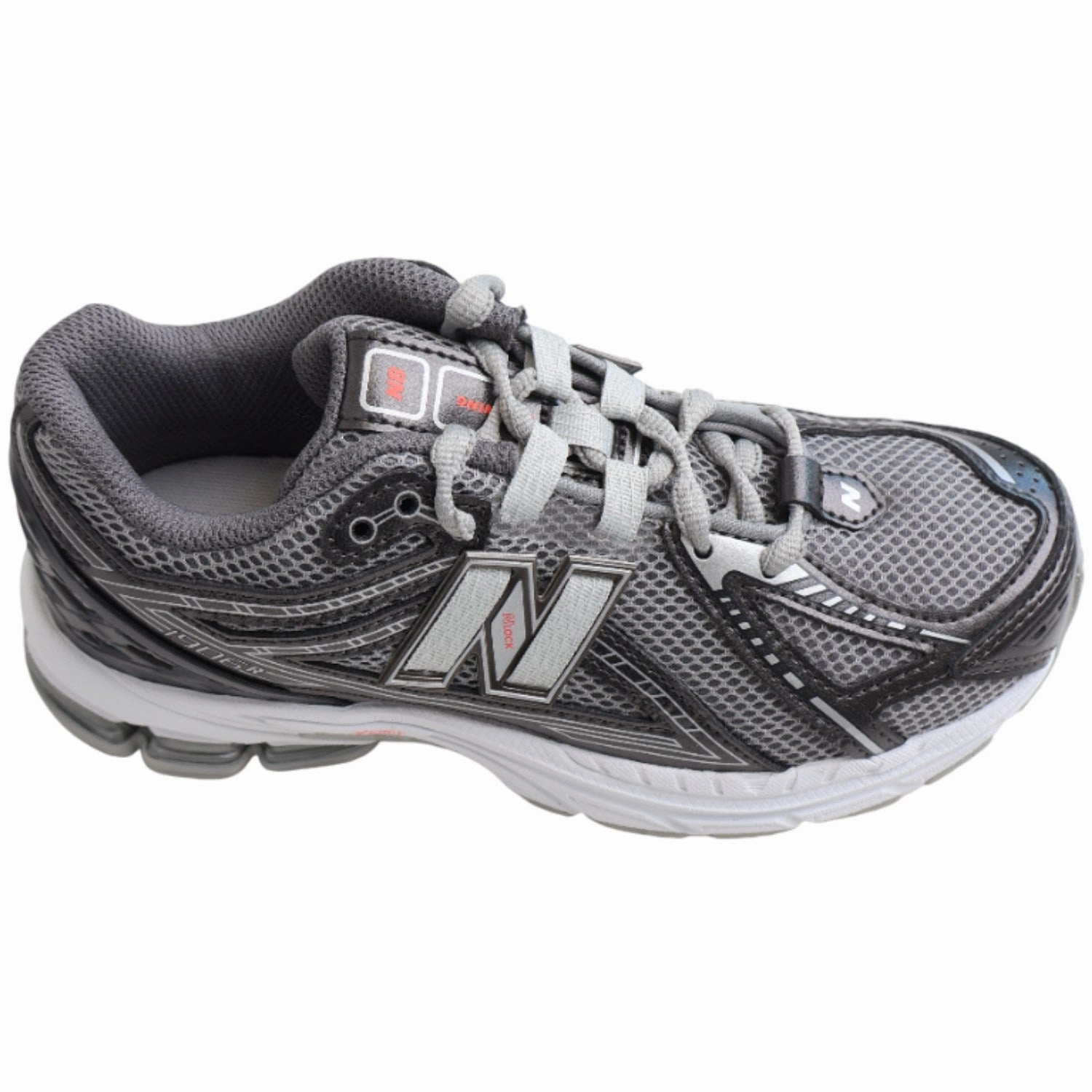 New Balance Black Metallic 1906 Kids Lace Sneakers Metallic shoes Bowling shoes