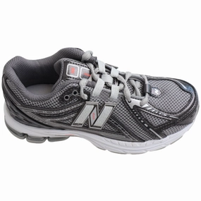 New Balance Black Metallic 1906 Kids Lace Sneakers Metallic shoes Bowling shoes