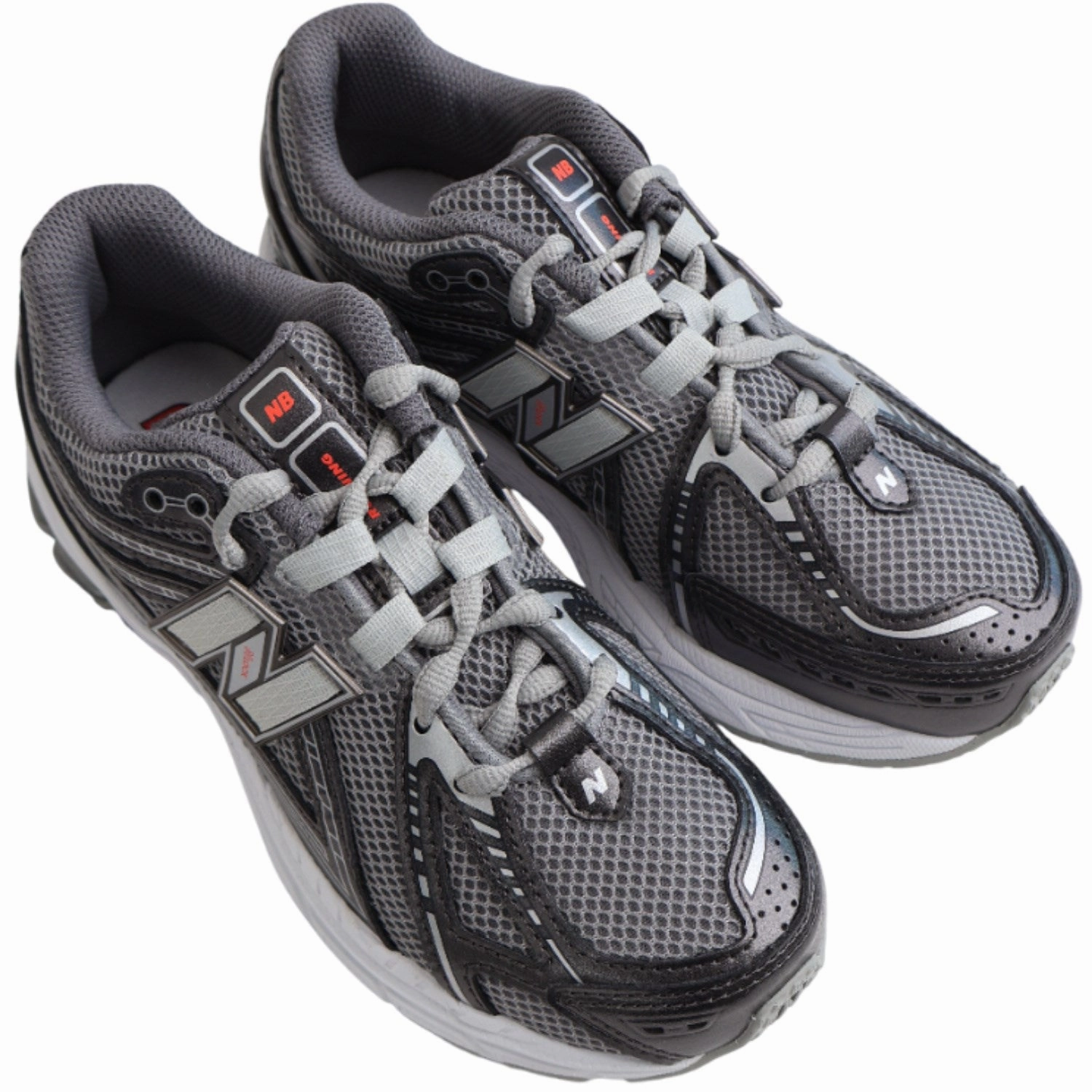 New Balance Black Metallic 1906 Kids Lace Sneakers Metallic shoes