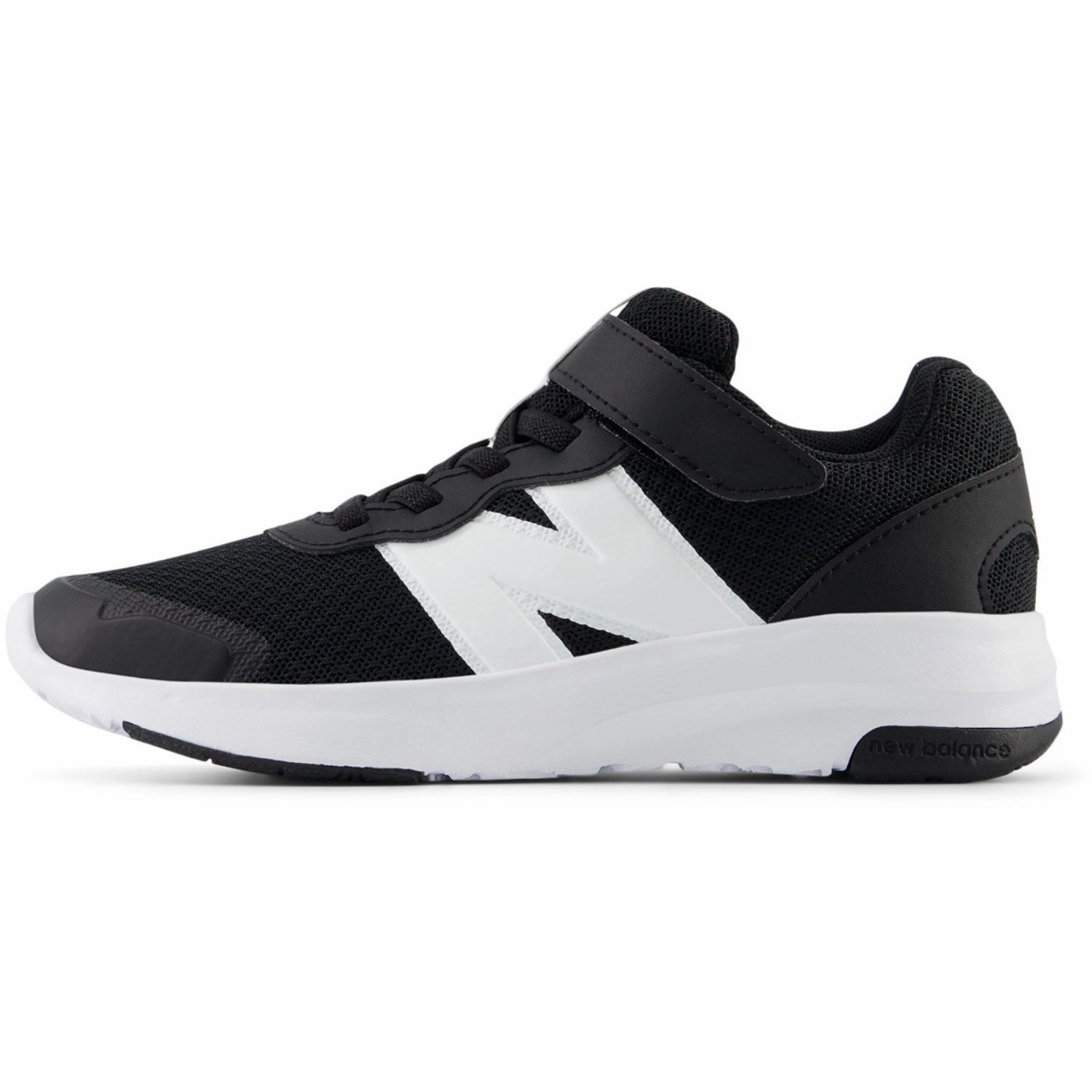 New Balance Black New Balance FreshFoam 578 Kids Bungee Lace With Top Strap Cycling shoes