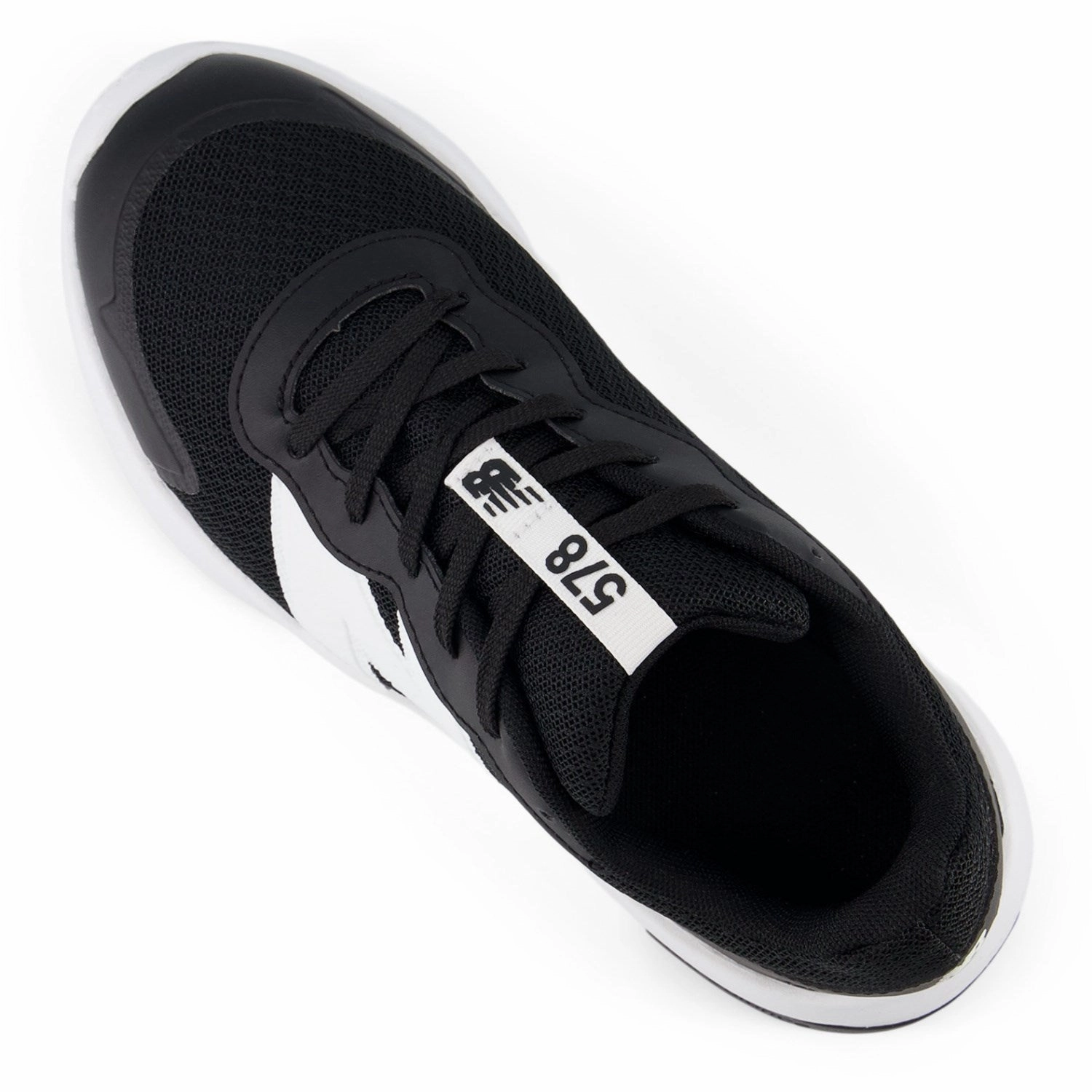 New Balance Black New Balance FreshFoam 578 Kids Lace Durable shoes