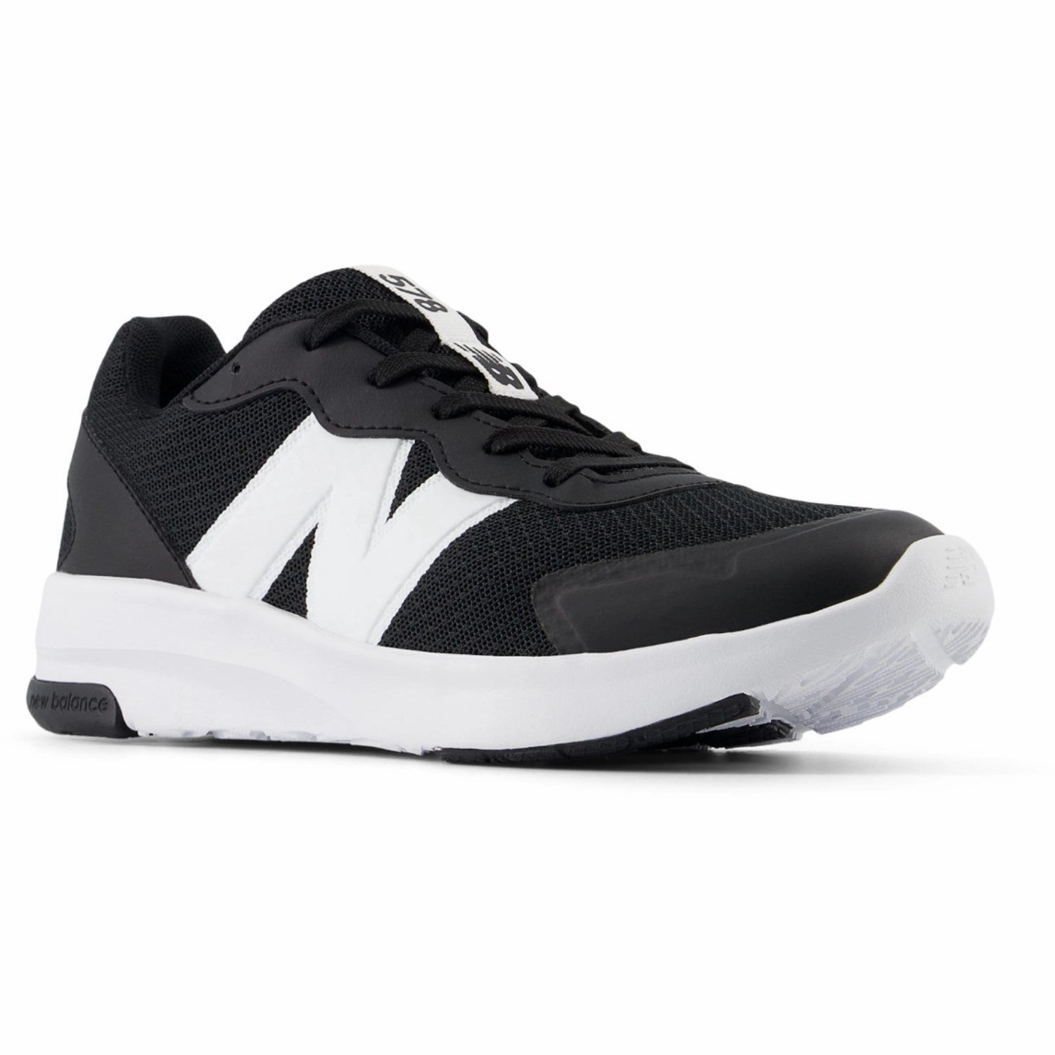 New Balance Black New Balance FreshFoam 578 Kids Lace Durable shoes