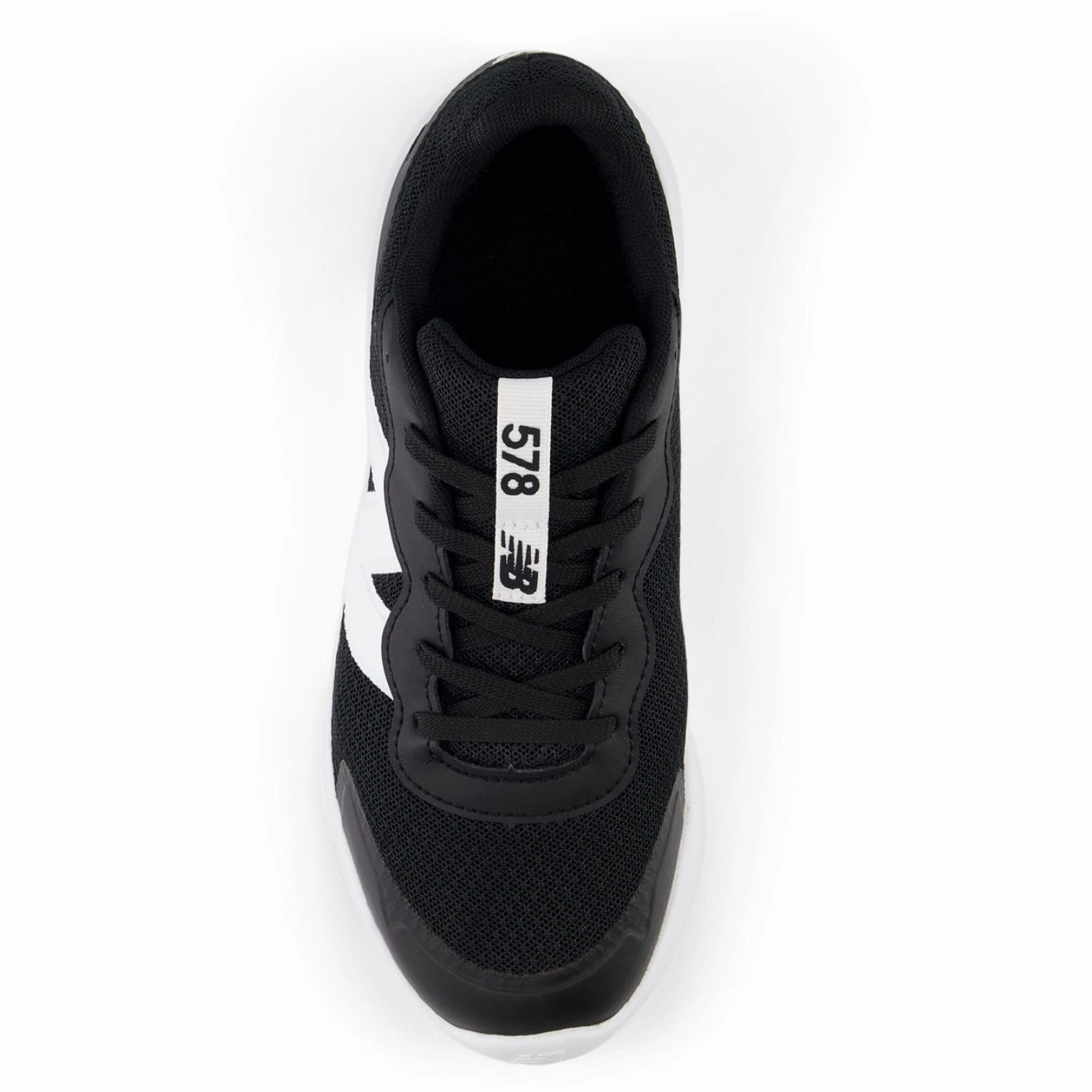 New Balance Black New Balance FreshFoam 578 Kids Lace Durable shoes