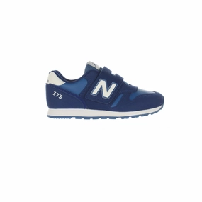 New Balance Blue 373 Kids Hook & Loop Sneakers Slippers Modern shoes