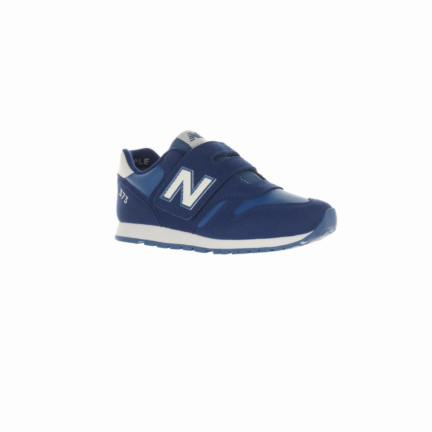 New Balance Blue 373 Kids Hook & Loop Sneakers Slippers