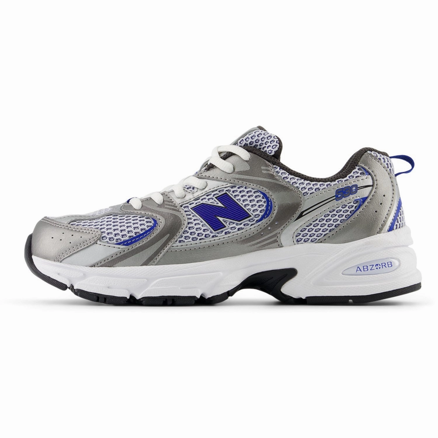 New Balance Dark Silver Metallic New Balance 530 Kids Lace Casual shoes