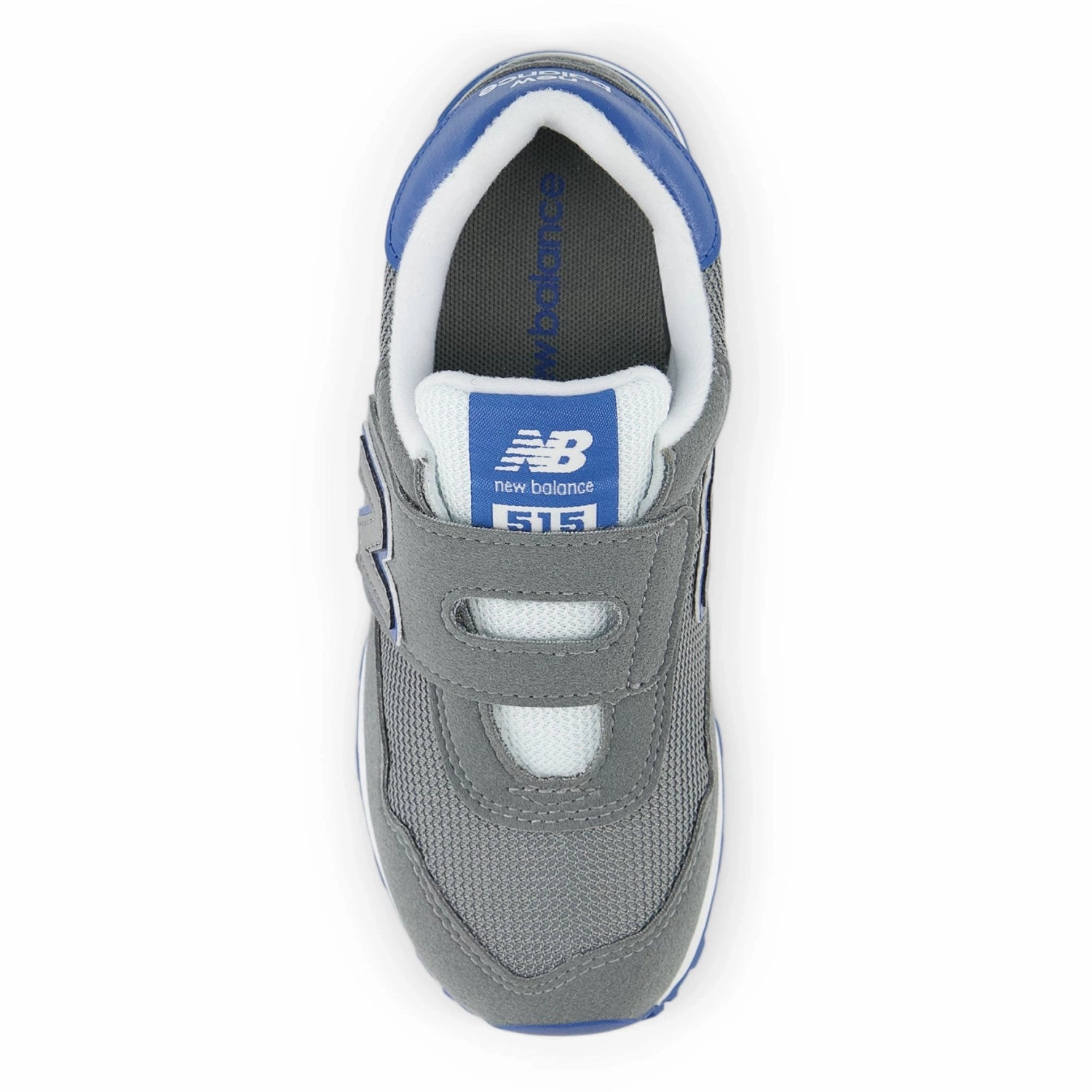 New Balance Harbor Grey 515 Kids Hook & Loop Sneakers Basketball shoes