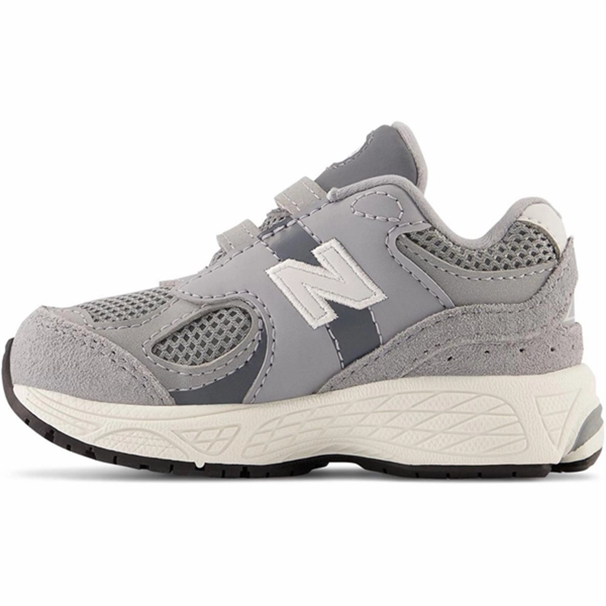 New Balance New Balance 2002 Hook & Loop Sneakers Steel Flats