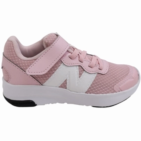 New Balance Rose Sugar New Balance FreshFoam 578 Kids Bungee Lace With Top Strap Slip-resistant Basketball shoes