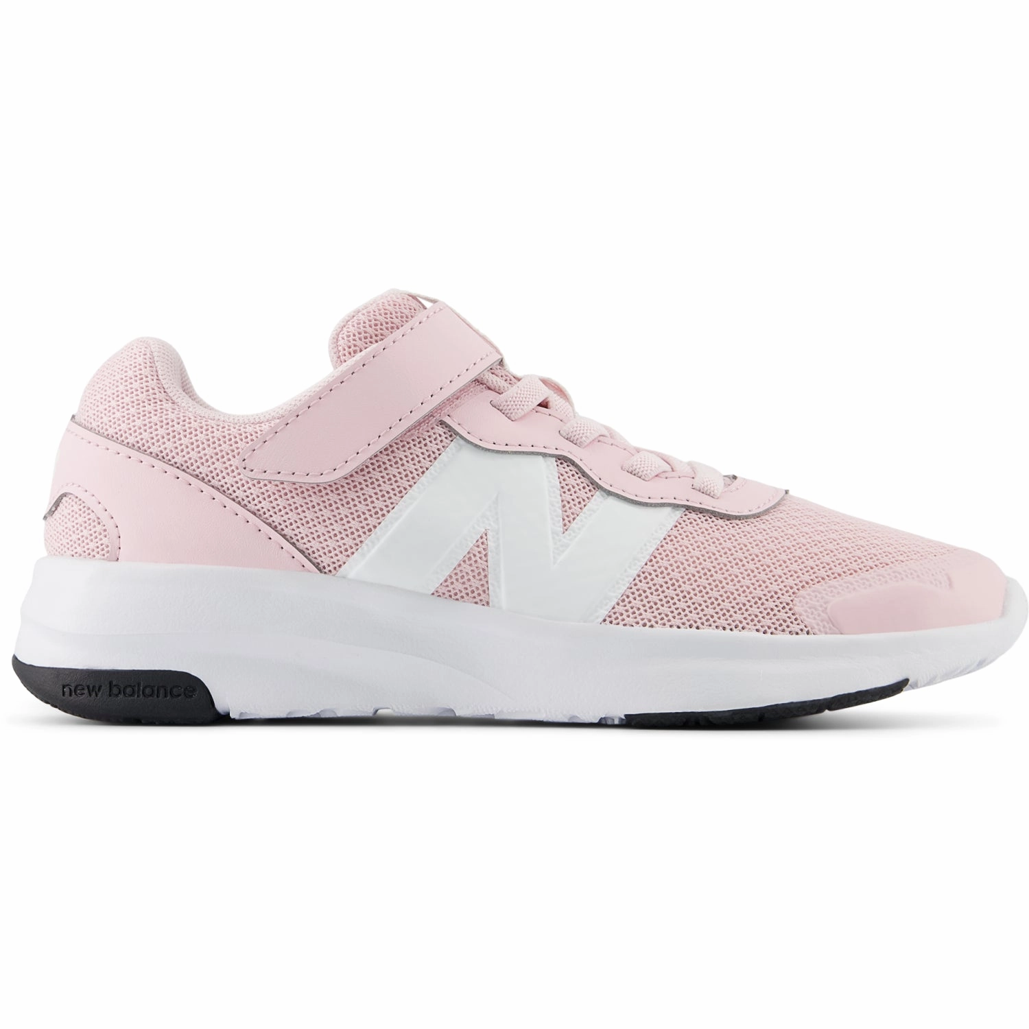 New Balance Rose Sugar New Balance FreshFoam 578 Kids Bungee Lace With Top Strap Slip-resistant