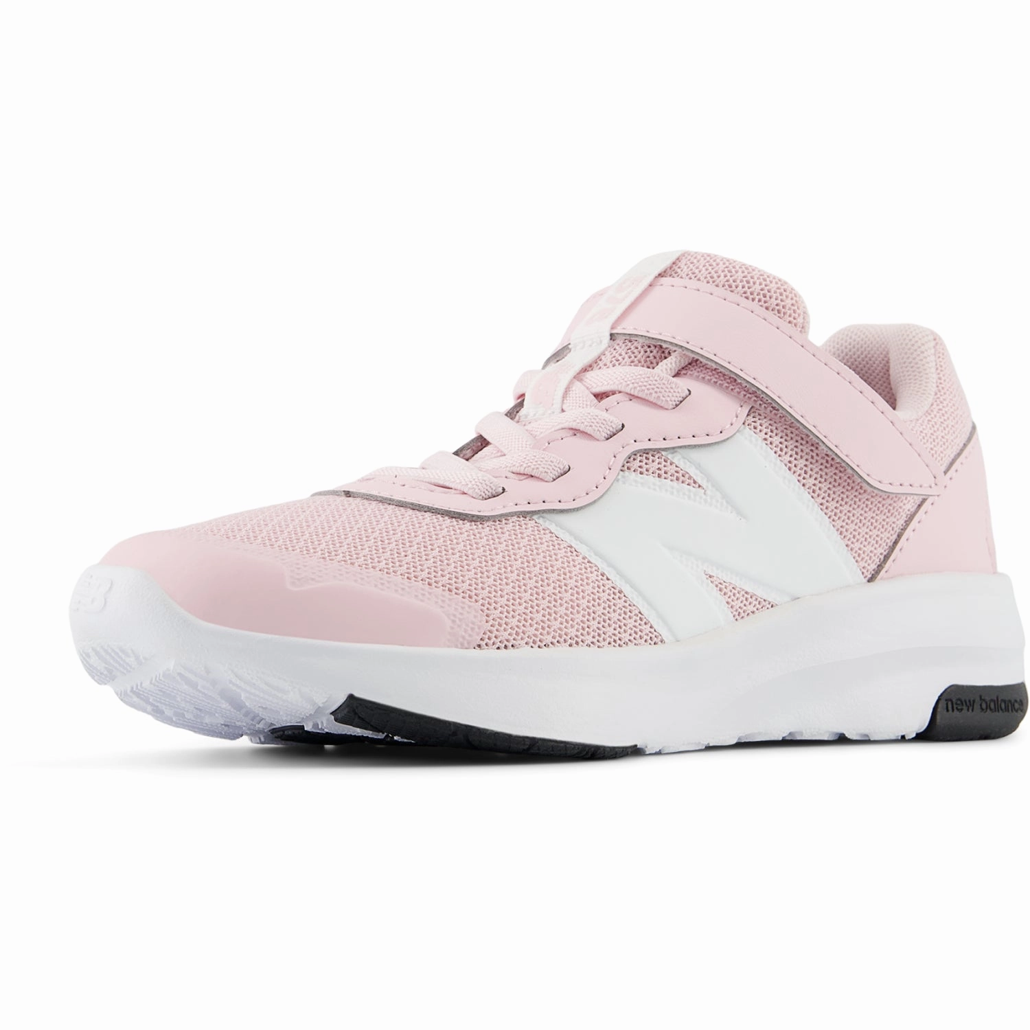 New Balance Rose Sugar New Balance FreshFoam 578 Kids Bungee Lace With Top Strap Slip-resistant