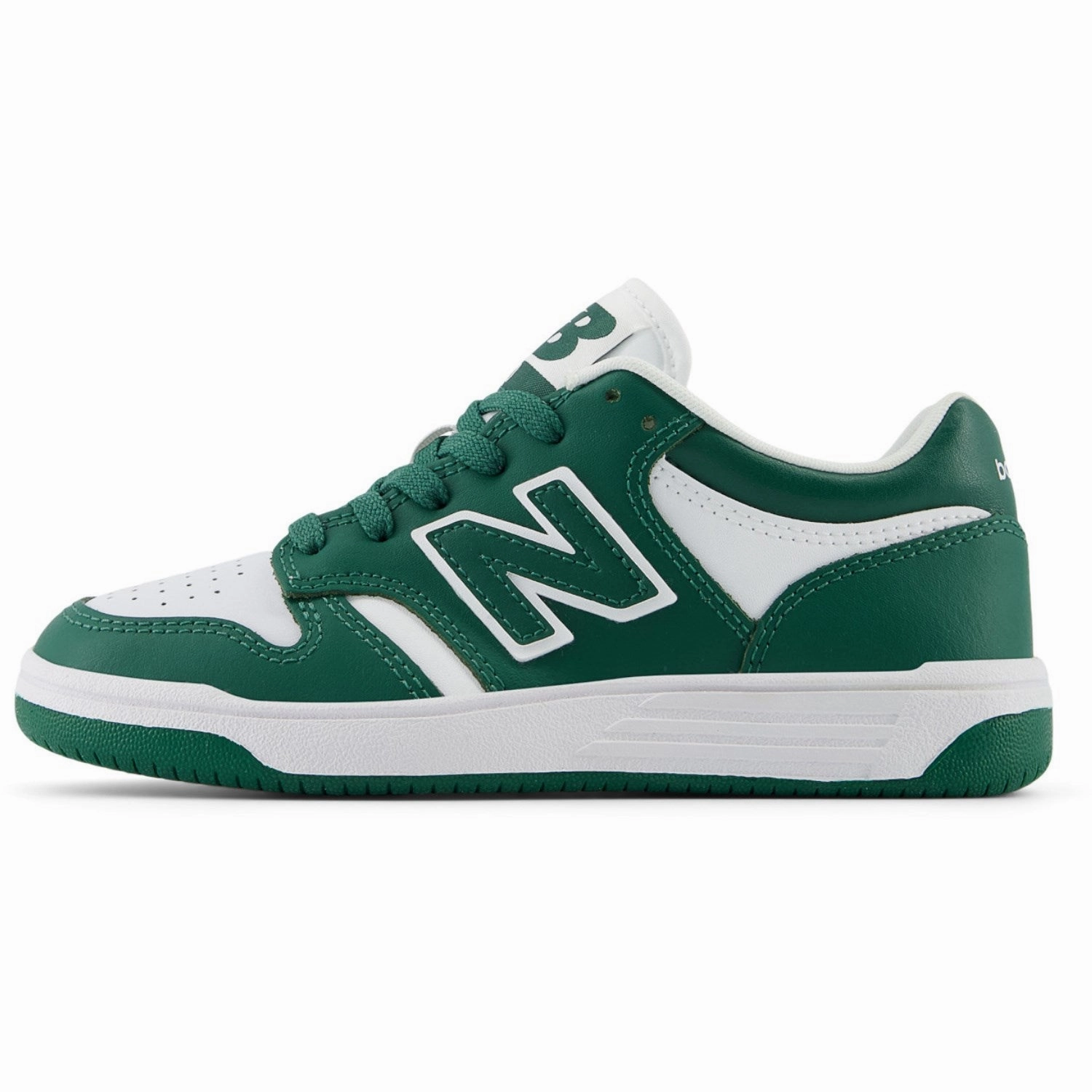New Balance Team Forest Green New Balance 480 Kids Lace Combat boots