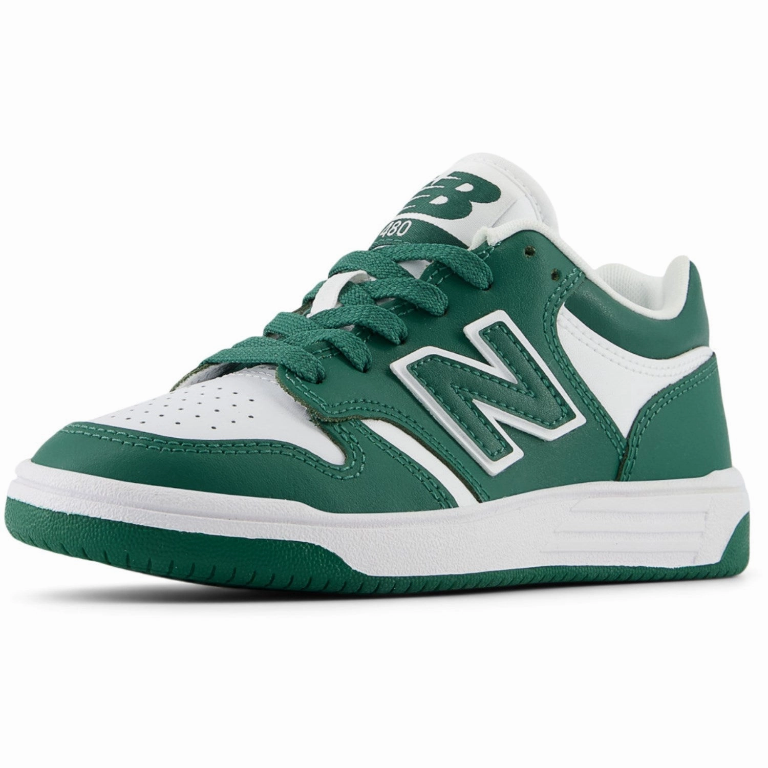 New Balance Team Forest Green New Balance 480 Kids Lace Combat boots
