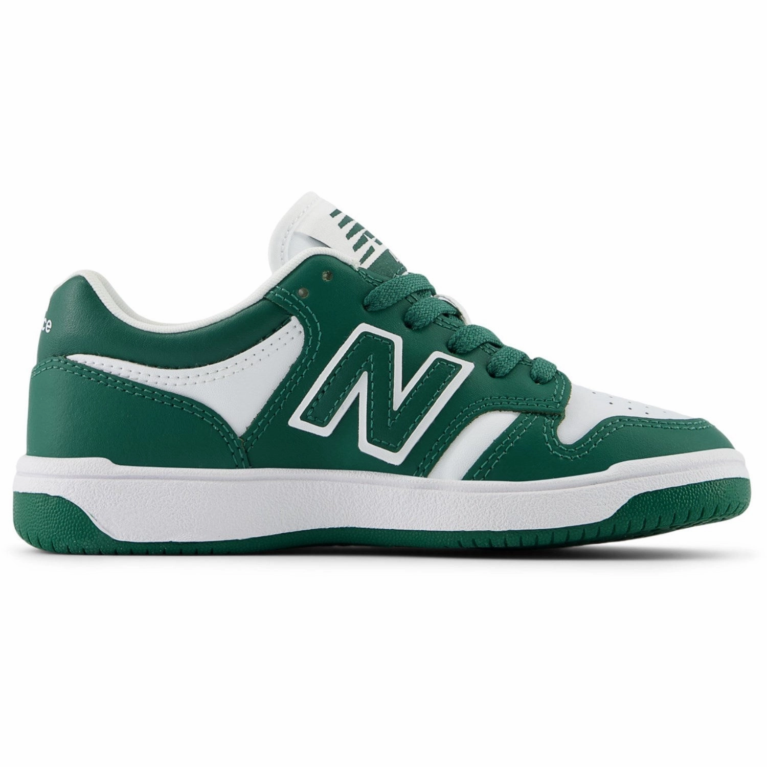 New Balance Team Forest Green New Balance 480 Kids Lace Combat boots