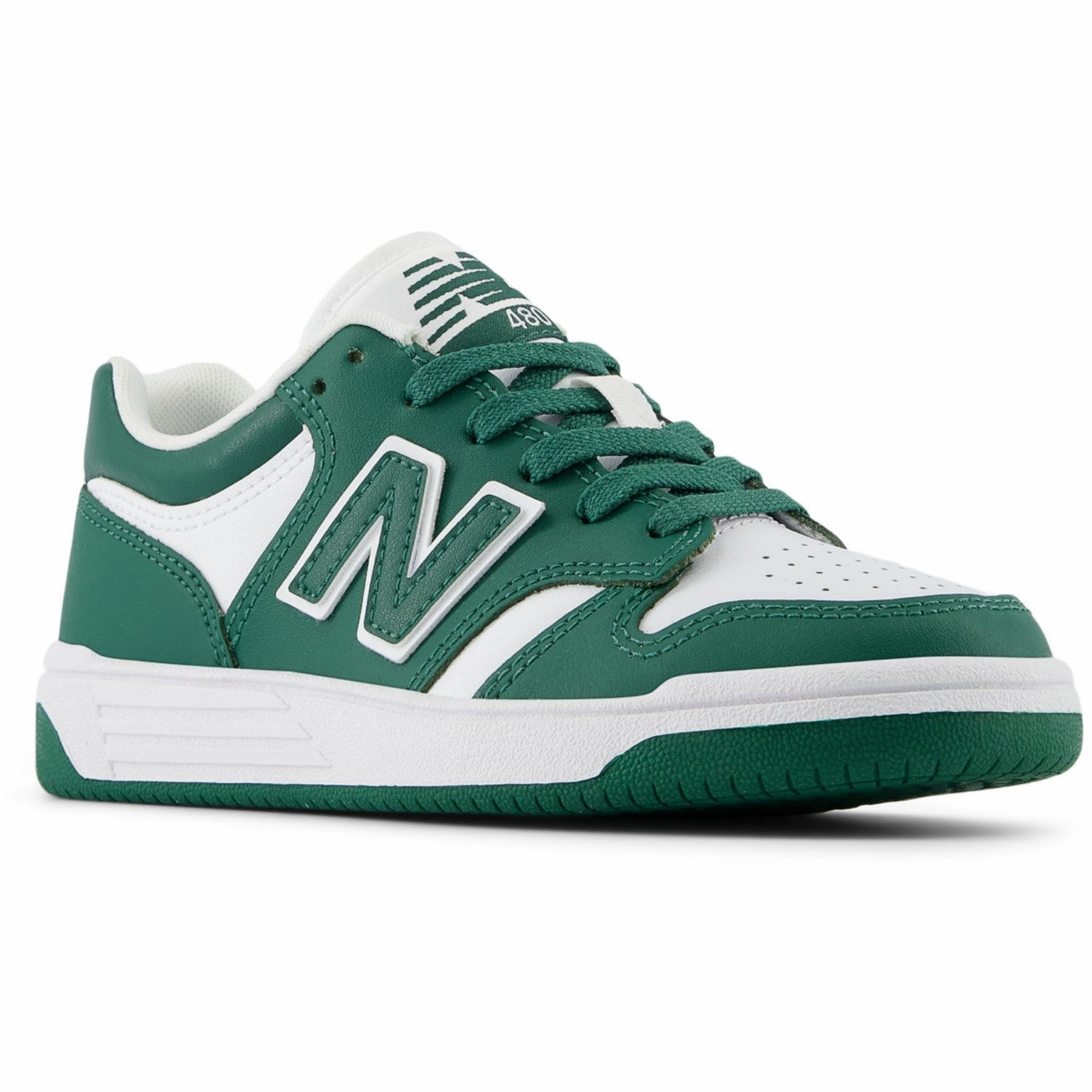 New Balance Team Forest Green New Balance 480 Kids Lace Combat boots