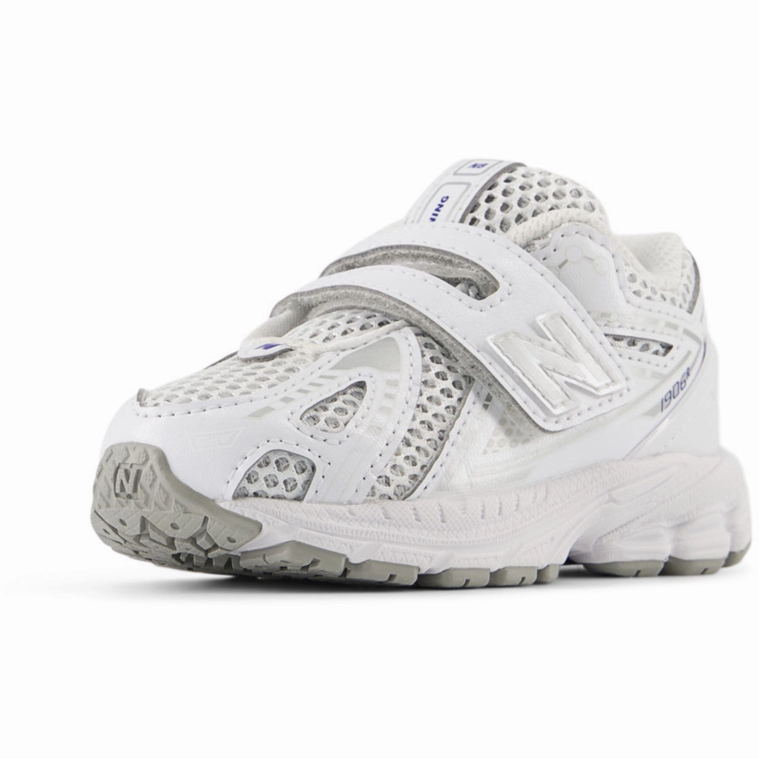 New Balance White New Balance 1906 Kids Hook & Loop Casual shoes