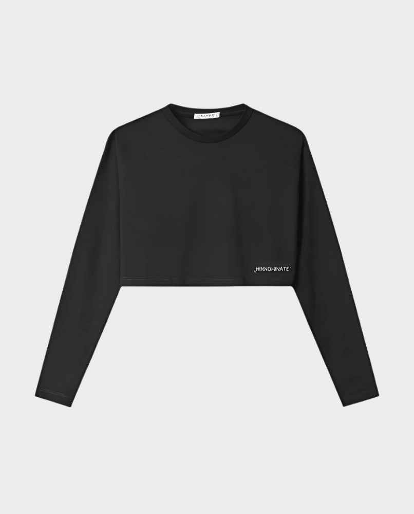 new collection dior bags poetry new arrivals ladies Crop Top In Jersey Manica Lunga Con Stampa Sul Davanti www glitzindia in new arrivals online shopping