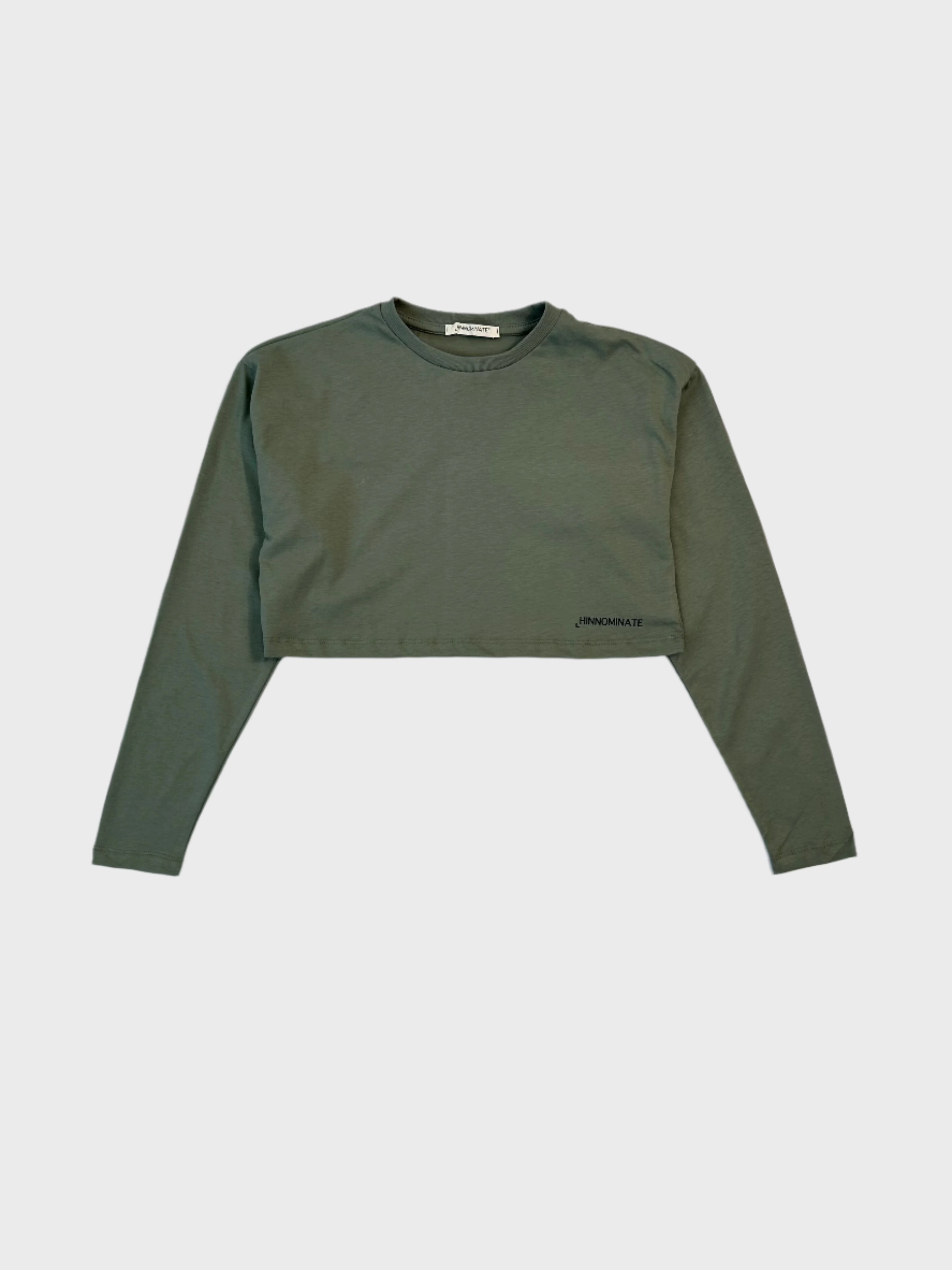 new arrival dress for women miladys new arrivals tops for ladies Crop Top Salvia In Jersey Di Cotone A Manica Lunga Con Stampa new arrival nike sneakers sportscene