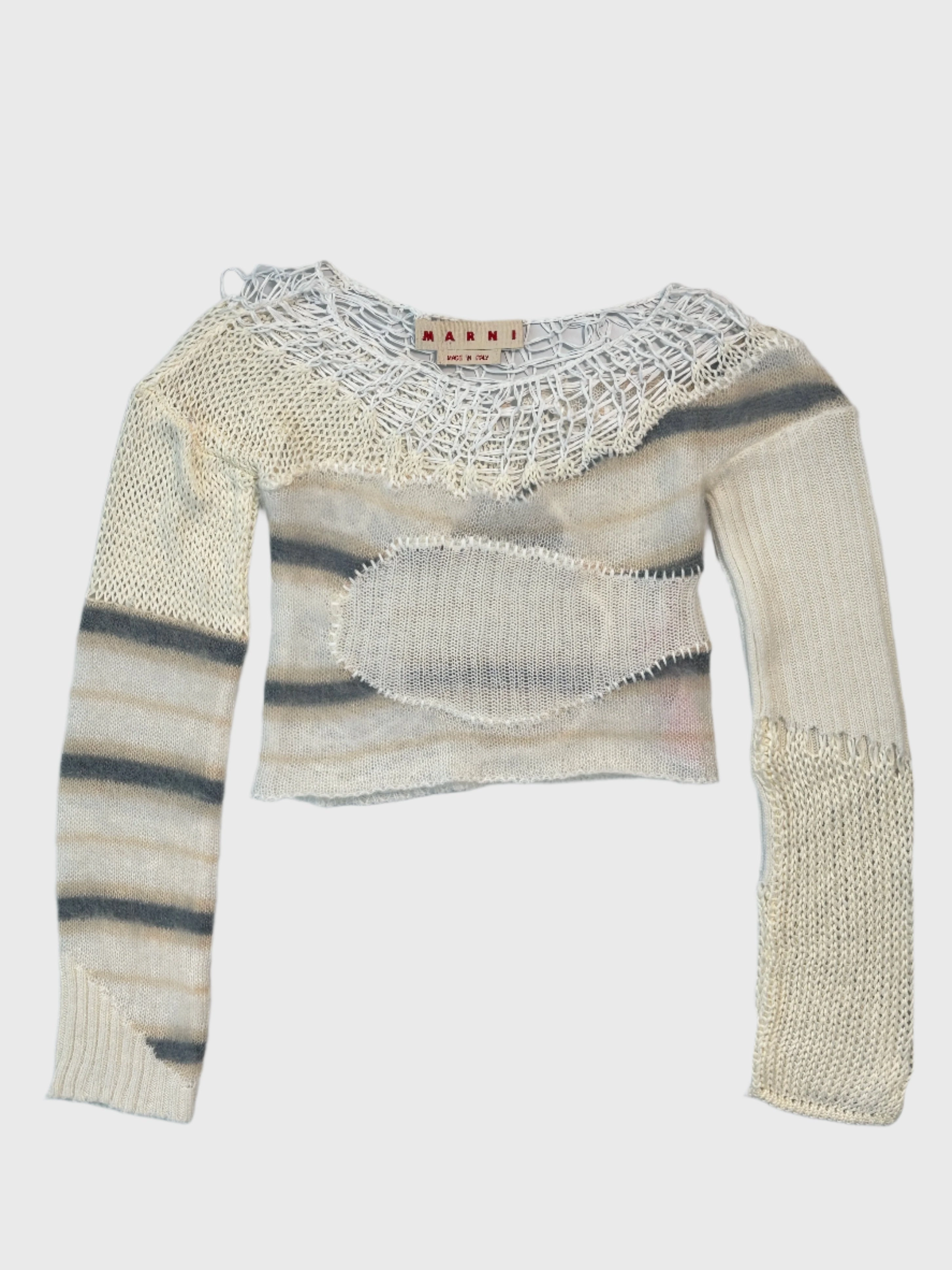 new collection dress for girls Maglione Cropped Patchwork vialli new arrivals new arrivals dresses