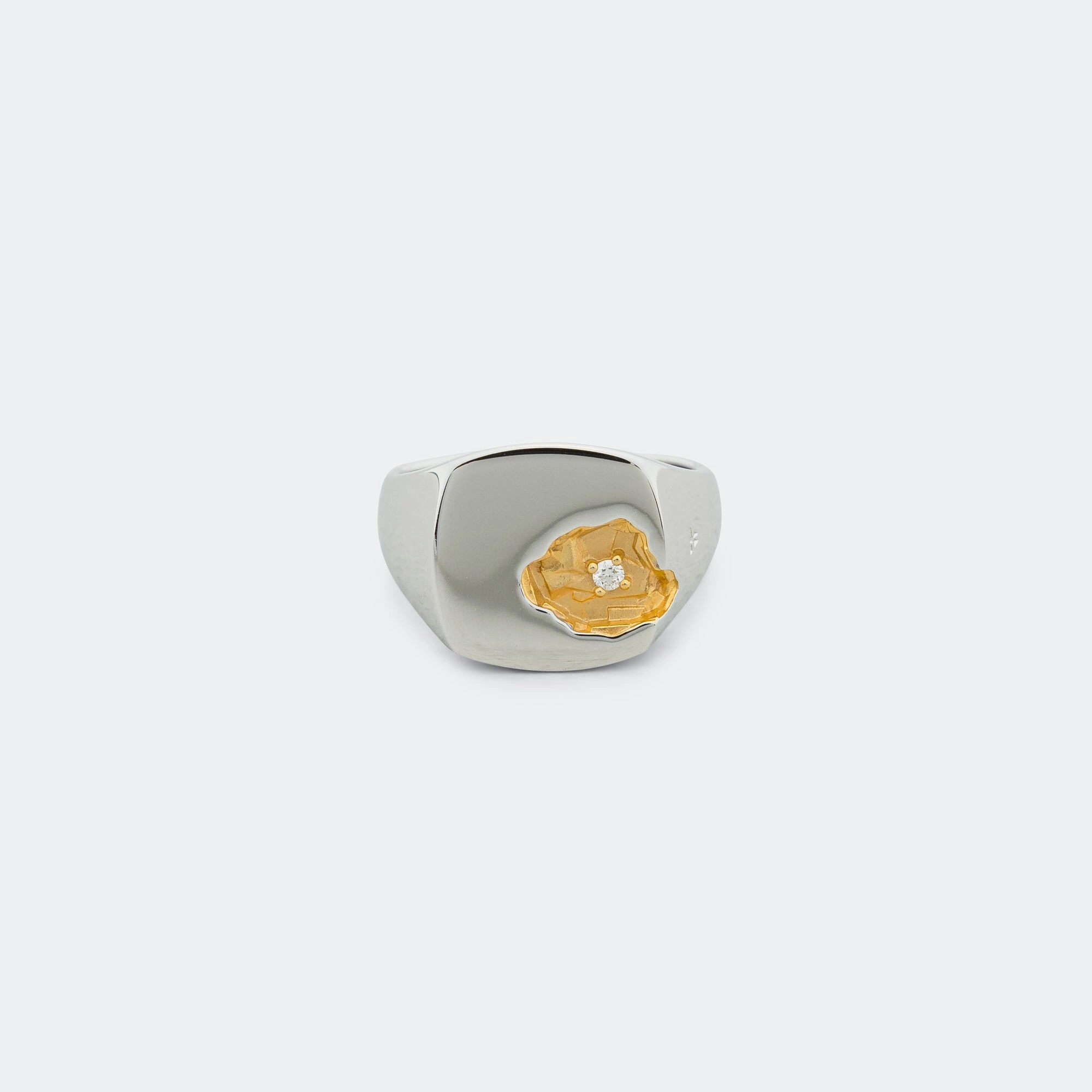 new collection dress for women Mined Ring Large Diamond - 18K Gold/925 Silver new collection kurti set