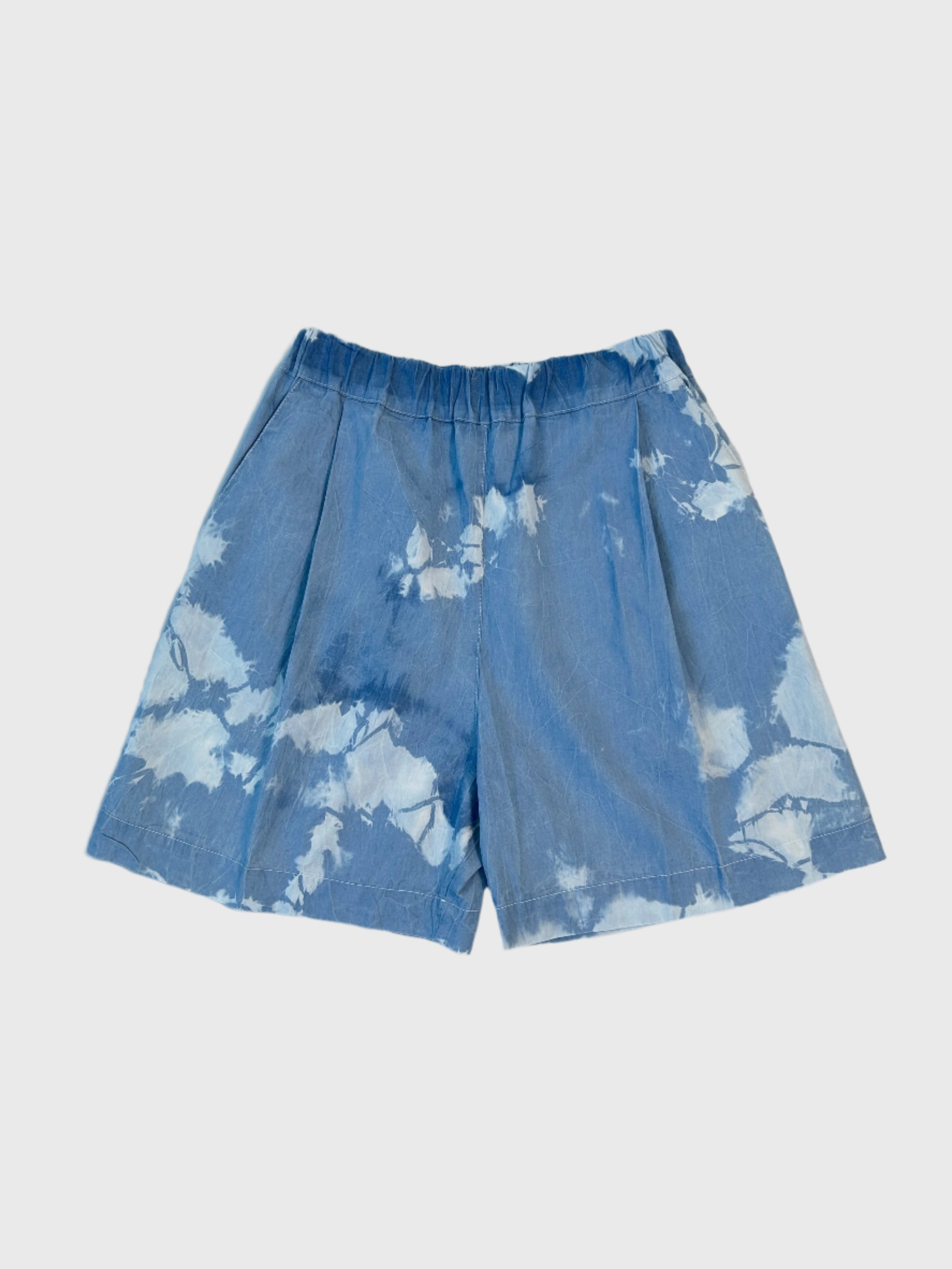 new collection dress for women new arrival fabiani shoes Pantaloncini Celesti Effetto Tie-Dye queenspark new arrivals ladies