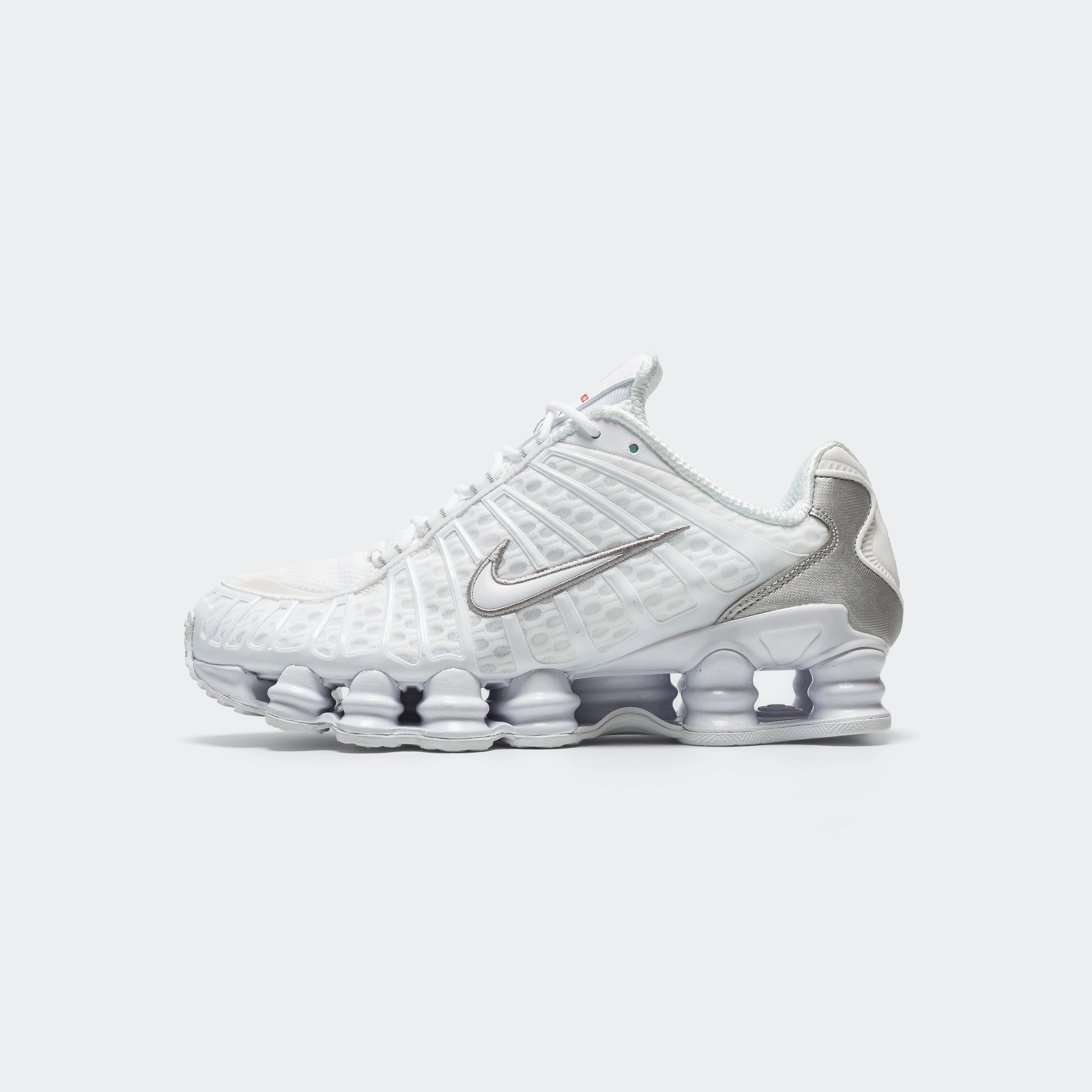 Womens Shox TL - White/White-Metallic Silver-Max Orange suruma in new arrivals open now glitzindia new arrivals