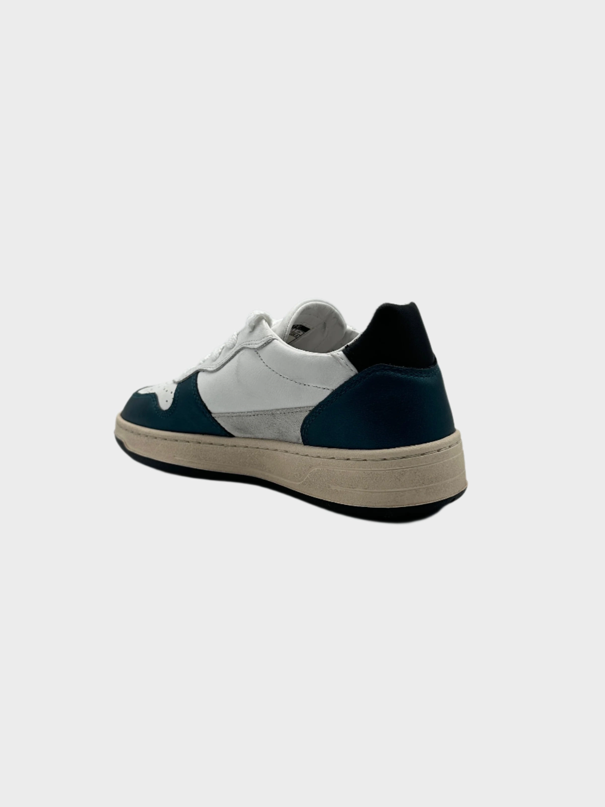 new collection kurti Sneakers Court 2.0 Laminated White Blue In Pelle new arrival on cloud shoes