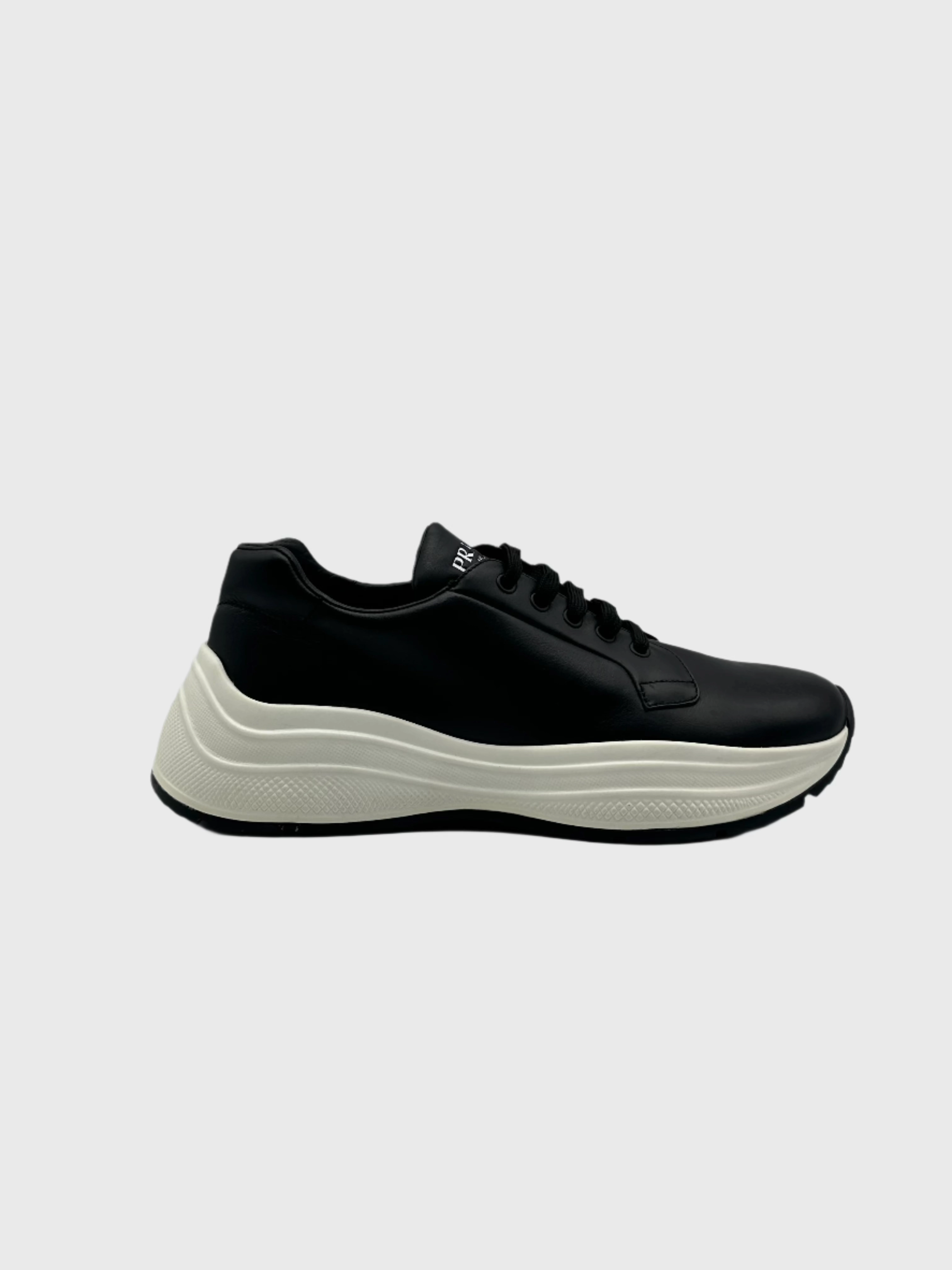 Sneakers Nere Con Suola Bianca E Logo Sul Retro aurelia new arrivals biba new arrivals new collection abaya