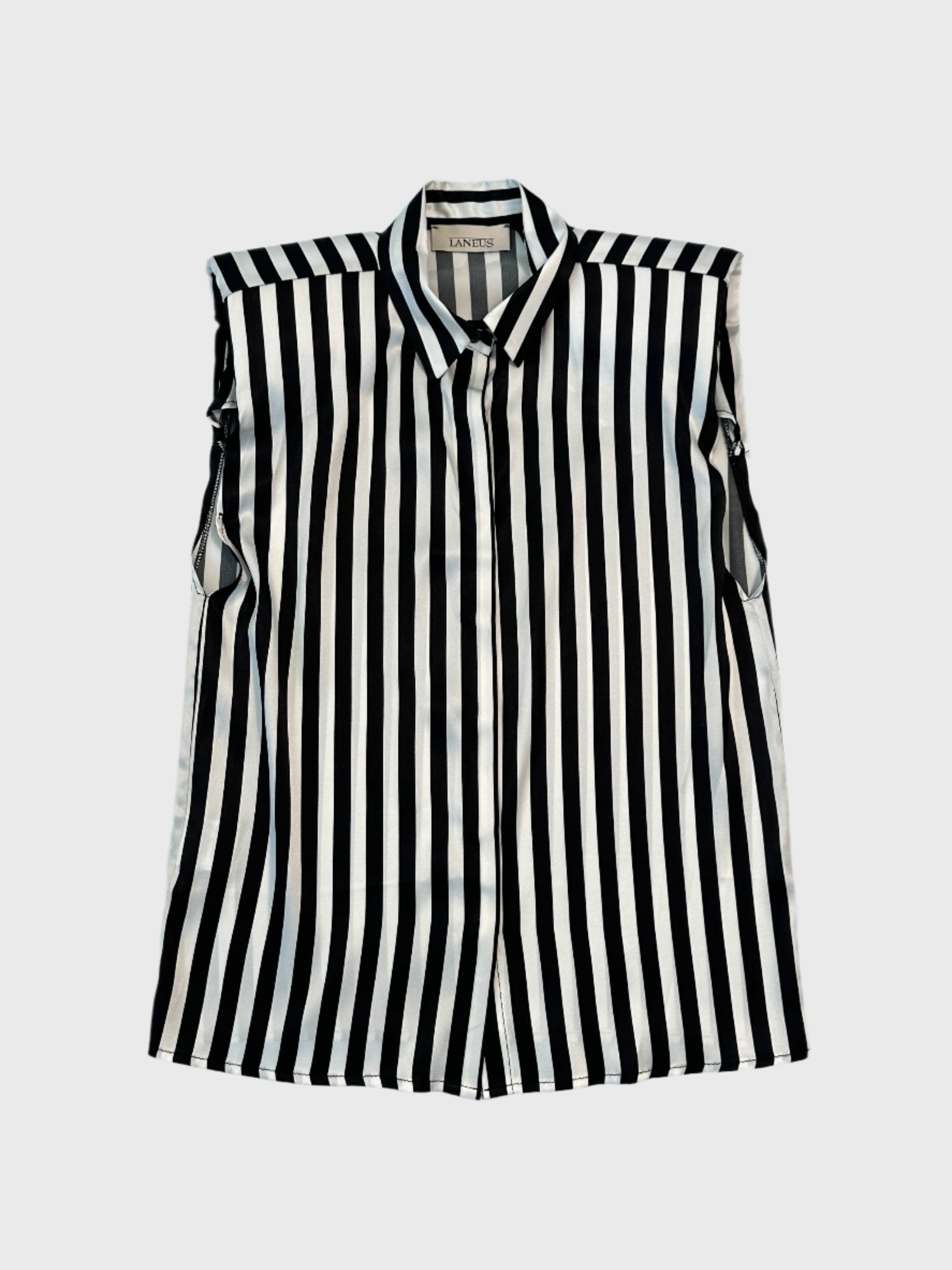 skechers new arrivals india Camicia Senza Maniche A Righe Verticali Con Spalle Imbottite new arrivals for women new collection dior bags