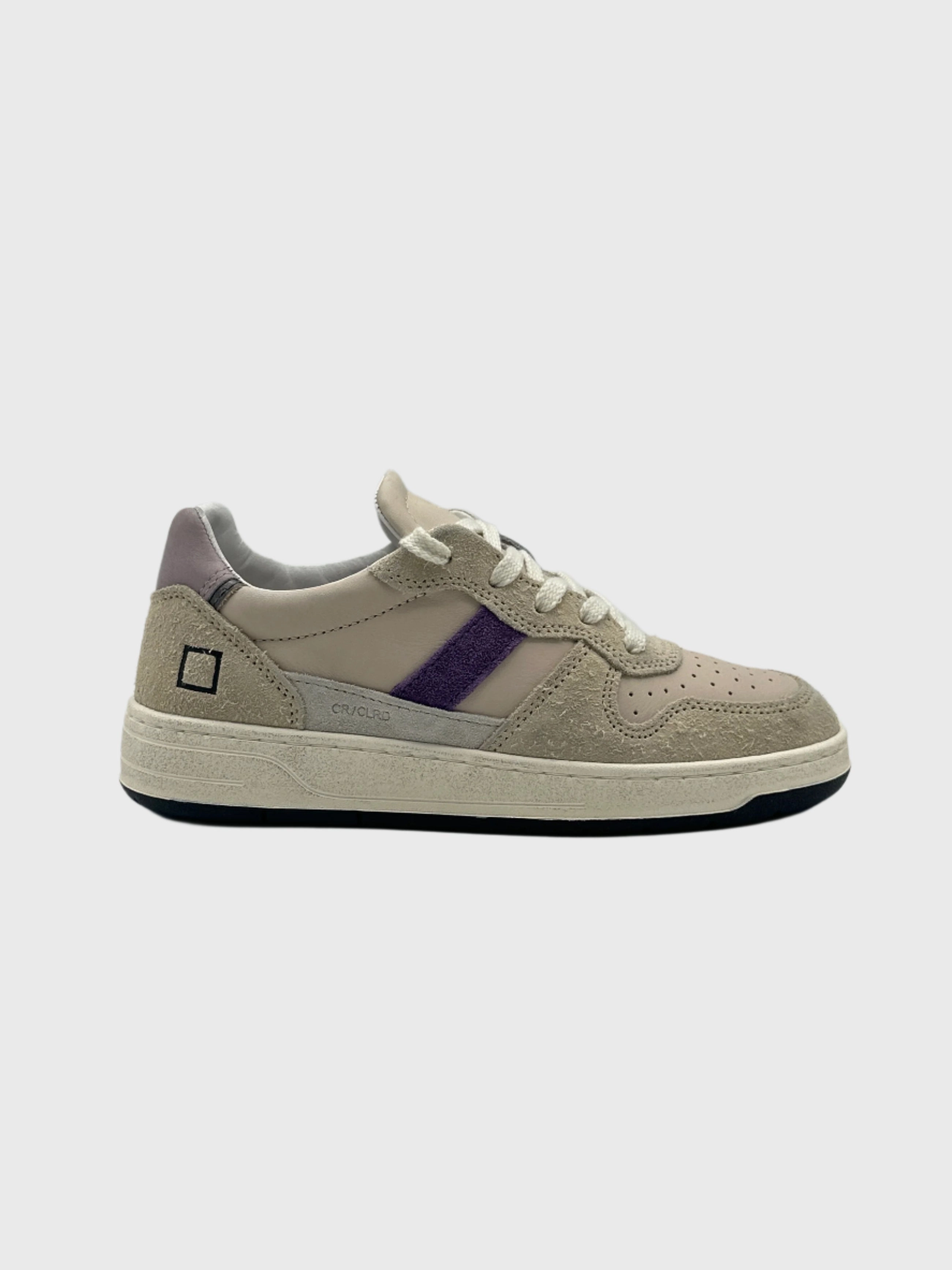 new collection shoes new me collection Sneakers Court 2.0 Colored Ivory In Pelle E Suede new arrival dress