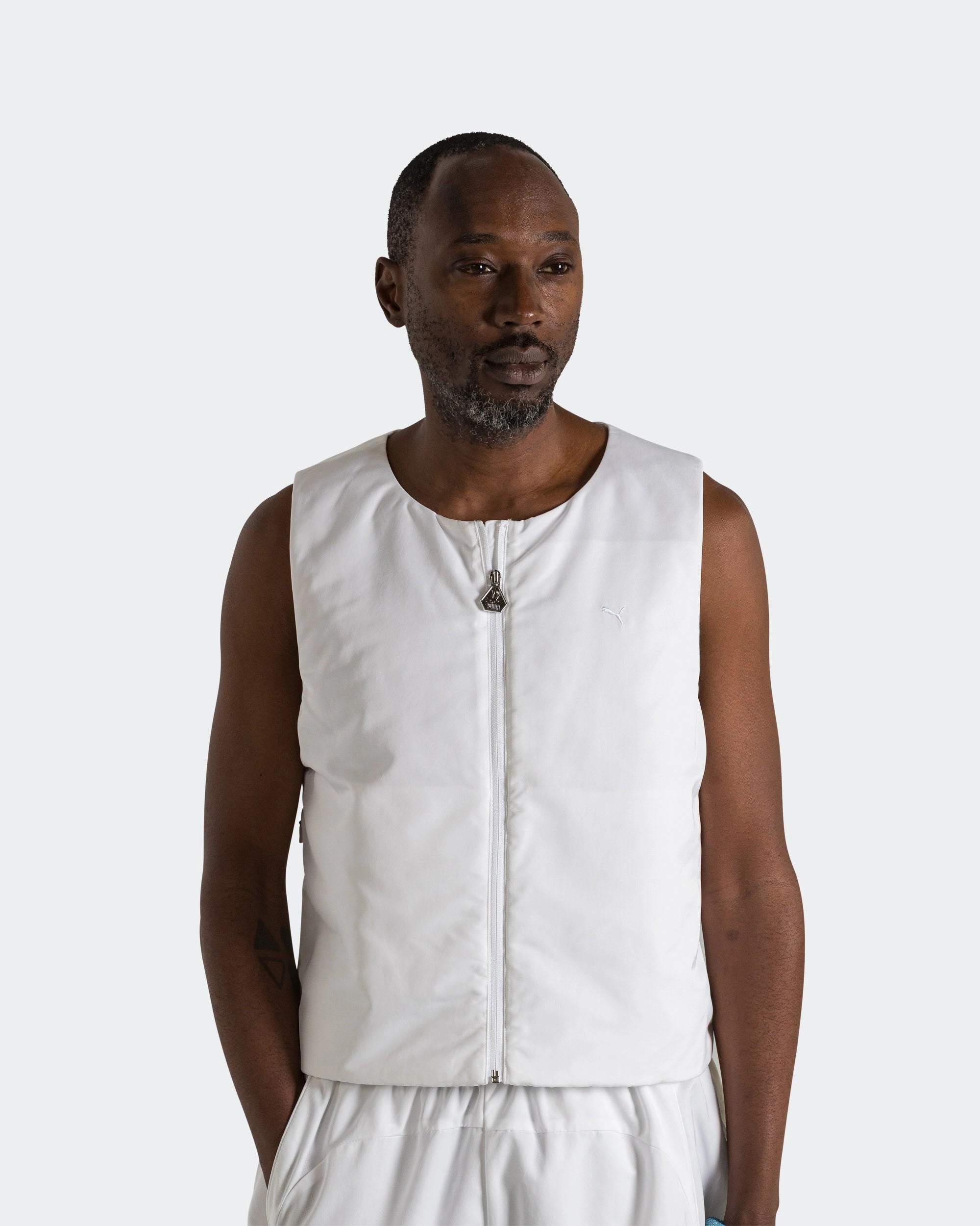 new collection sreeleathers ladies bag CLRT Vest x Skepta - White