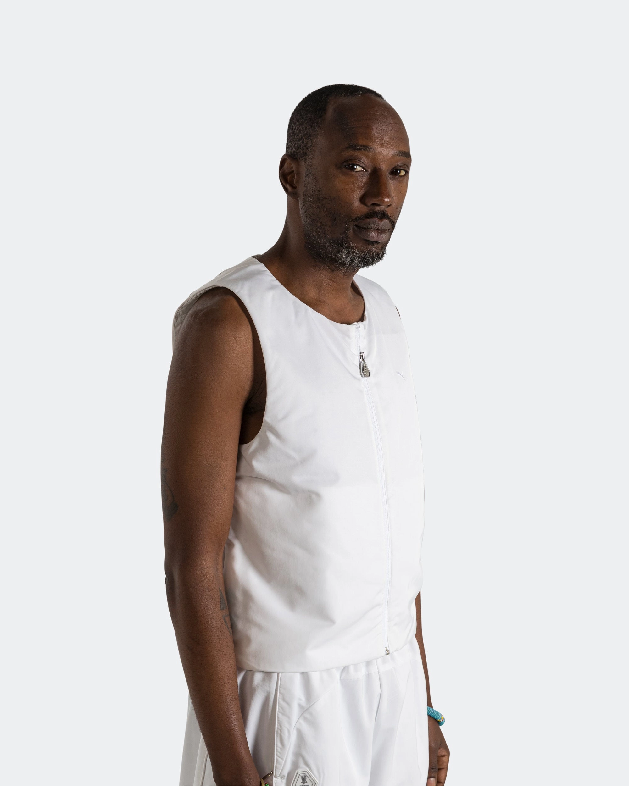 new collection sreeleathers ladies bag CLRT Vest x Skepta - White