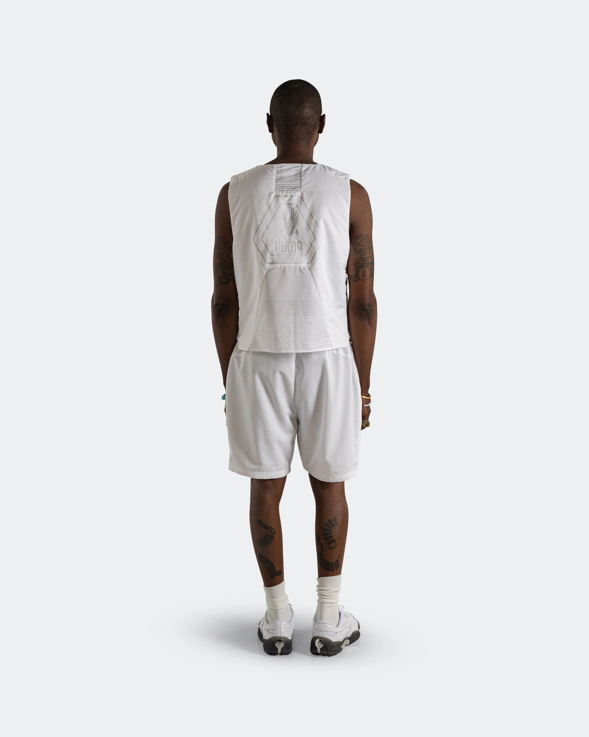 new collection sreeleathers ladies bag CLRT Vest x Skepta - White