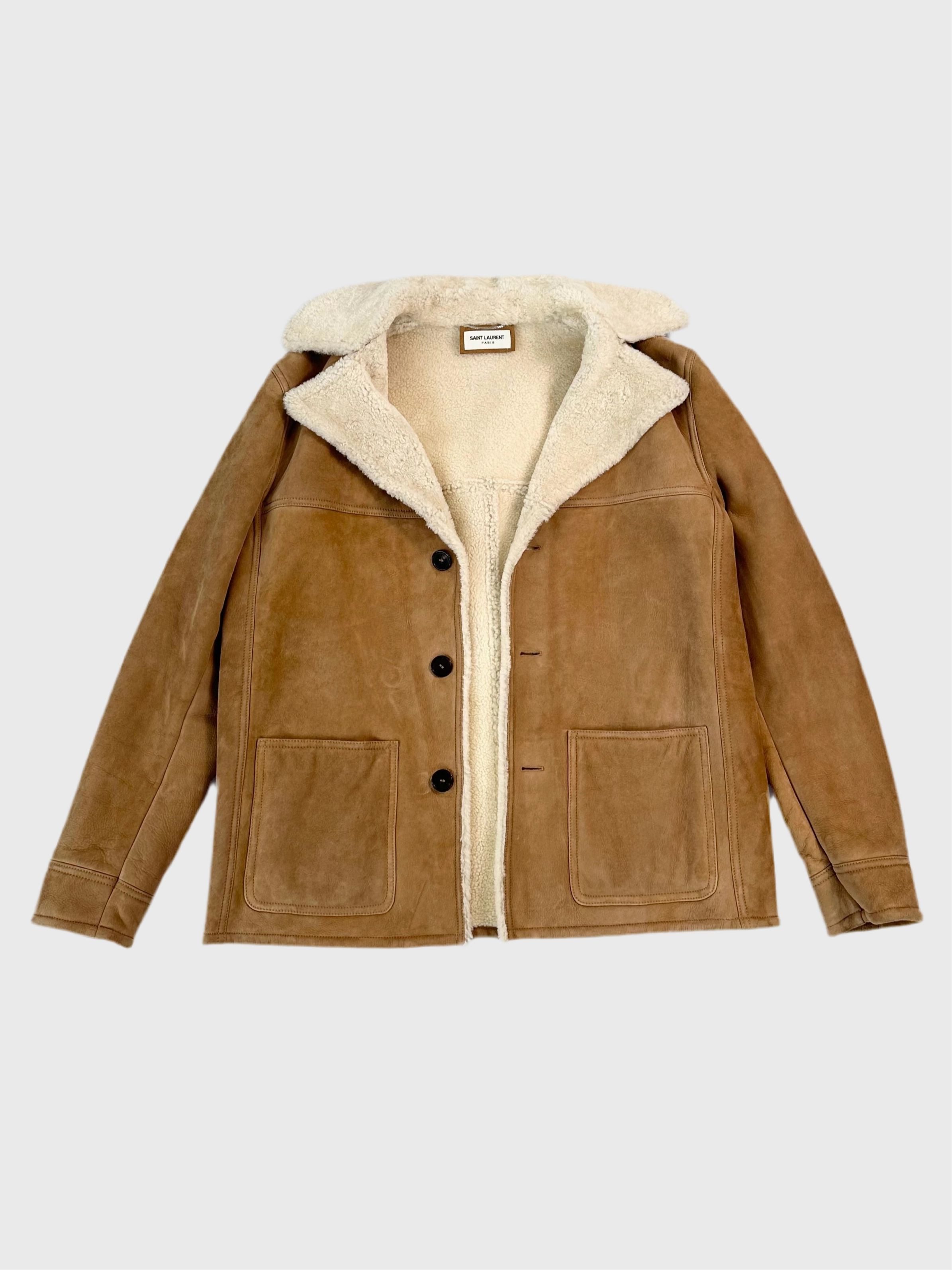 new balance arrivals Giacca In Montone Marrone Cammello new collection vialli new arrivals