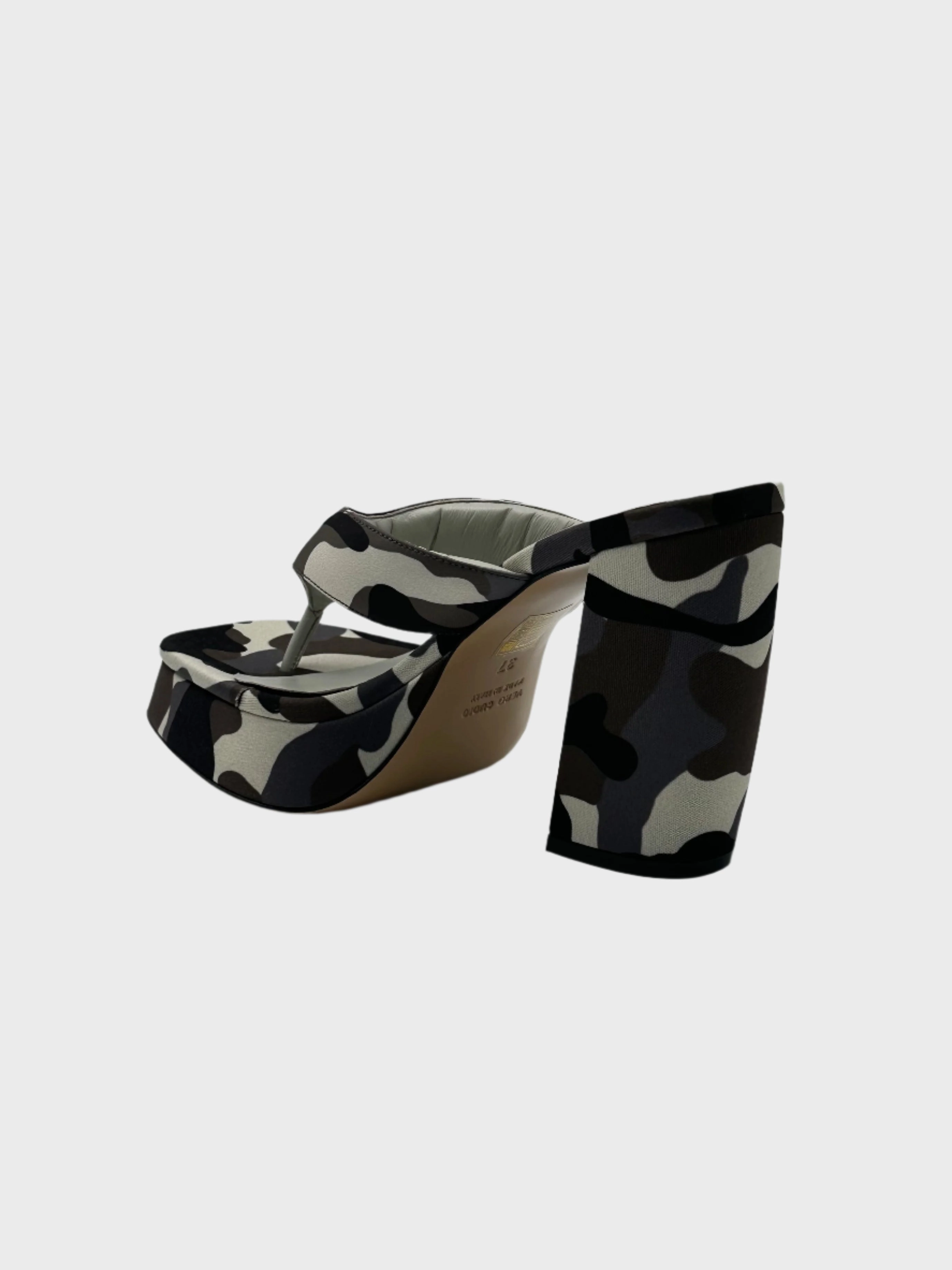 new movie releases new arrival allen solly handbags Sandali Con Tacco Largo E Platform Fantasia Camouflage