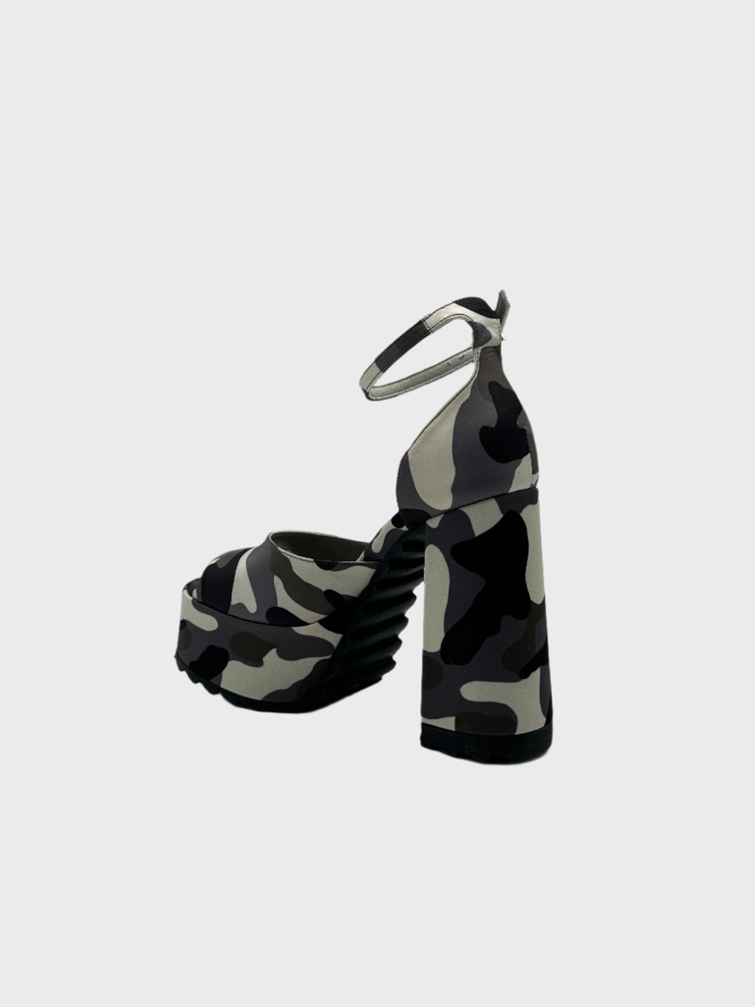 new nike releases new arrivals beyaz elbise Sandali Camo Con Plateau E Tacco Largo