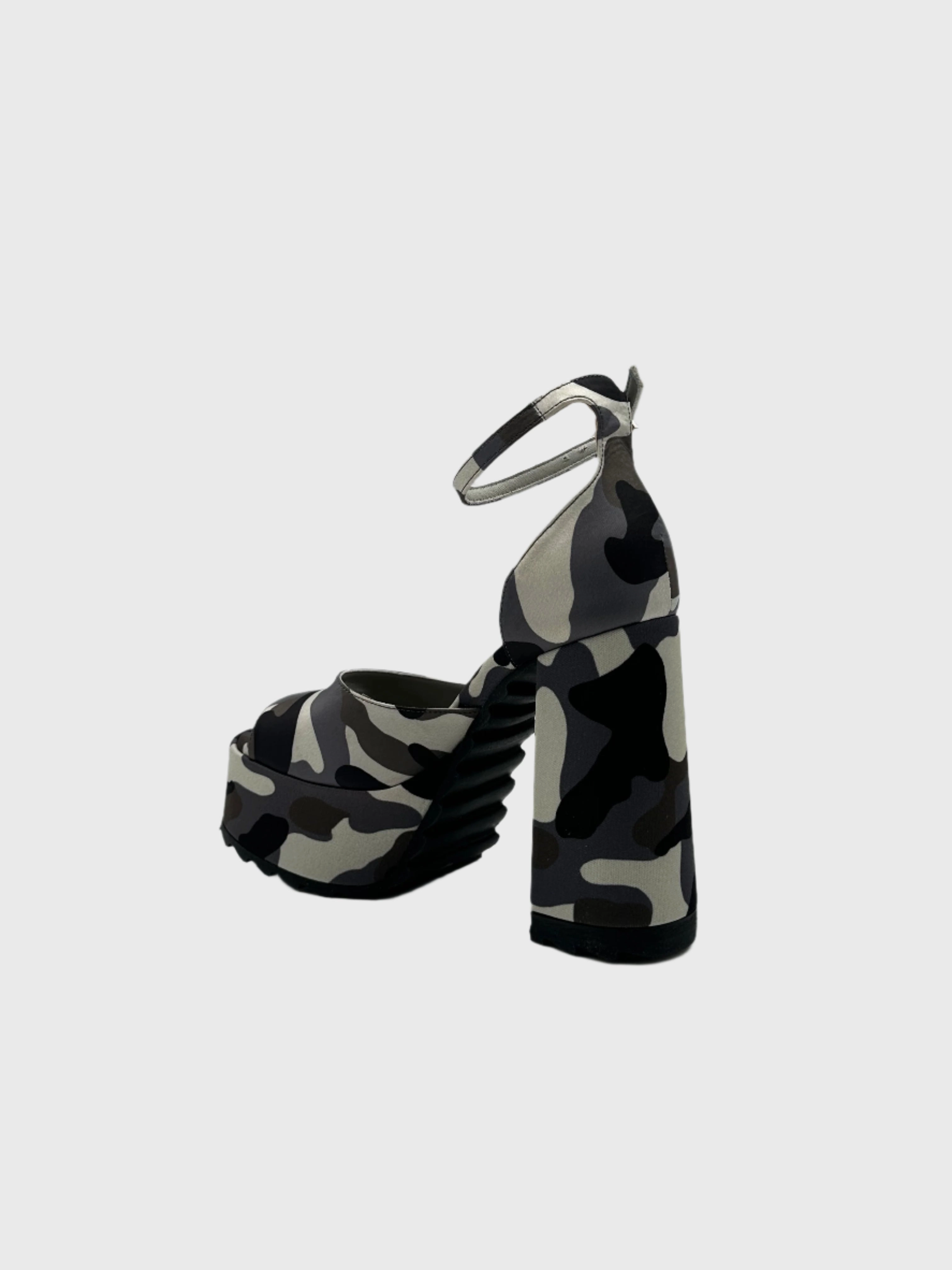 new nike releases new arrivals beyaz elbise Sandali Camo Con Plateau E Tacco Largo
