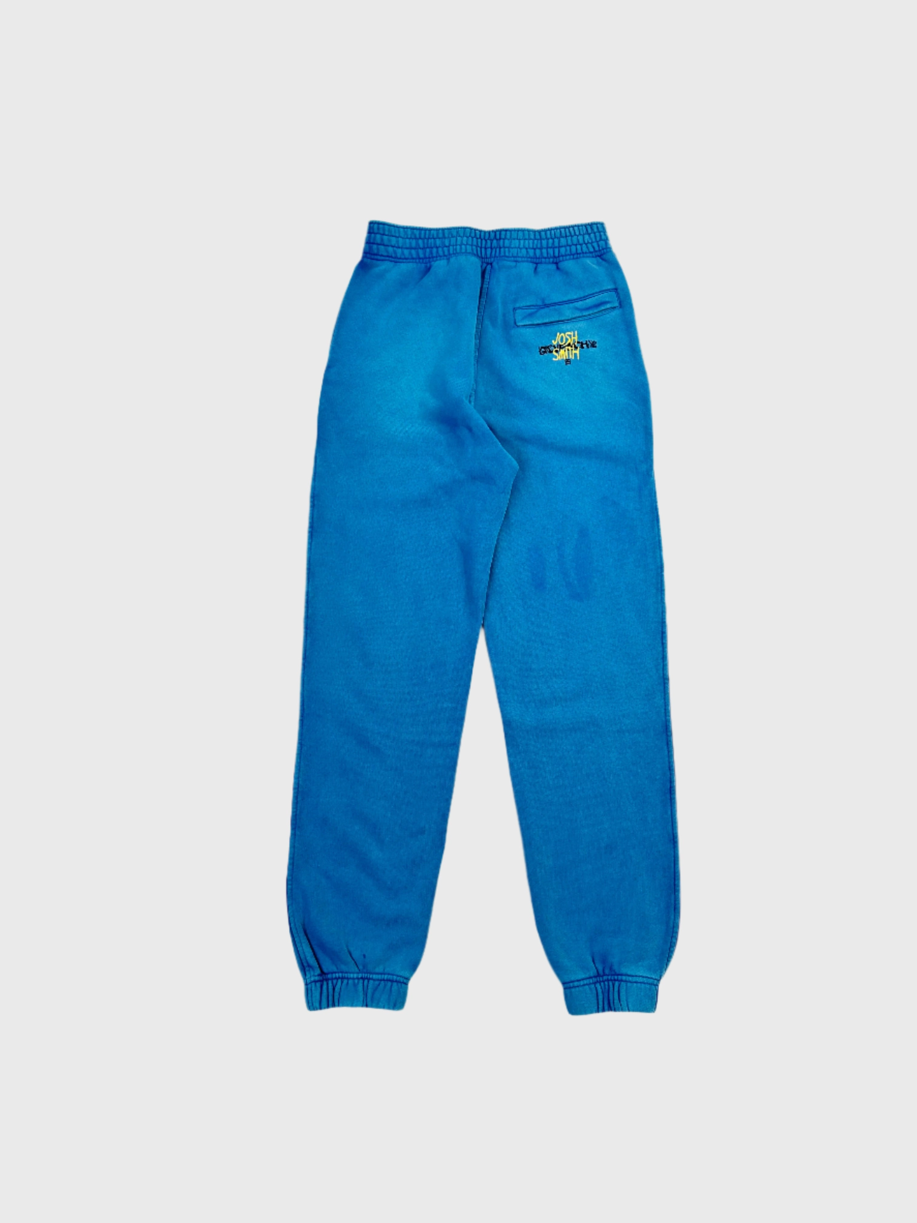 new top collection new collection nose pin Pantalone Tuta Azzurro Uomo Con Patch Artistica Josh Smith