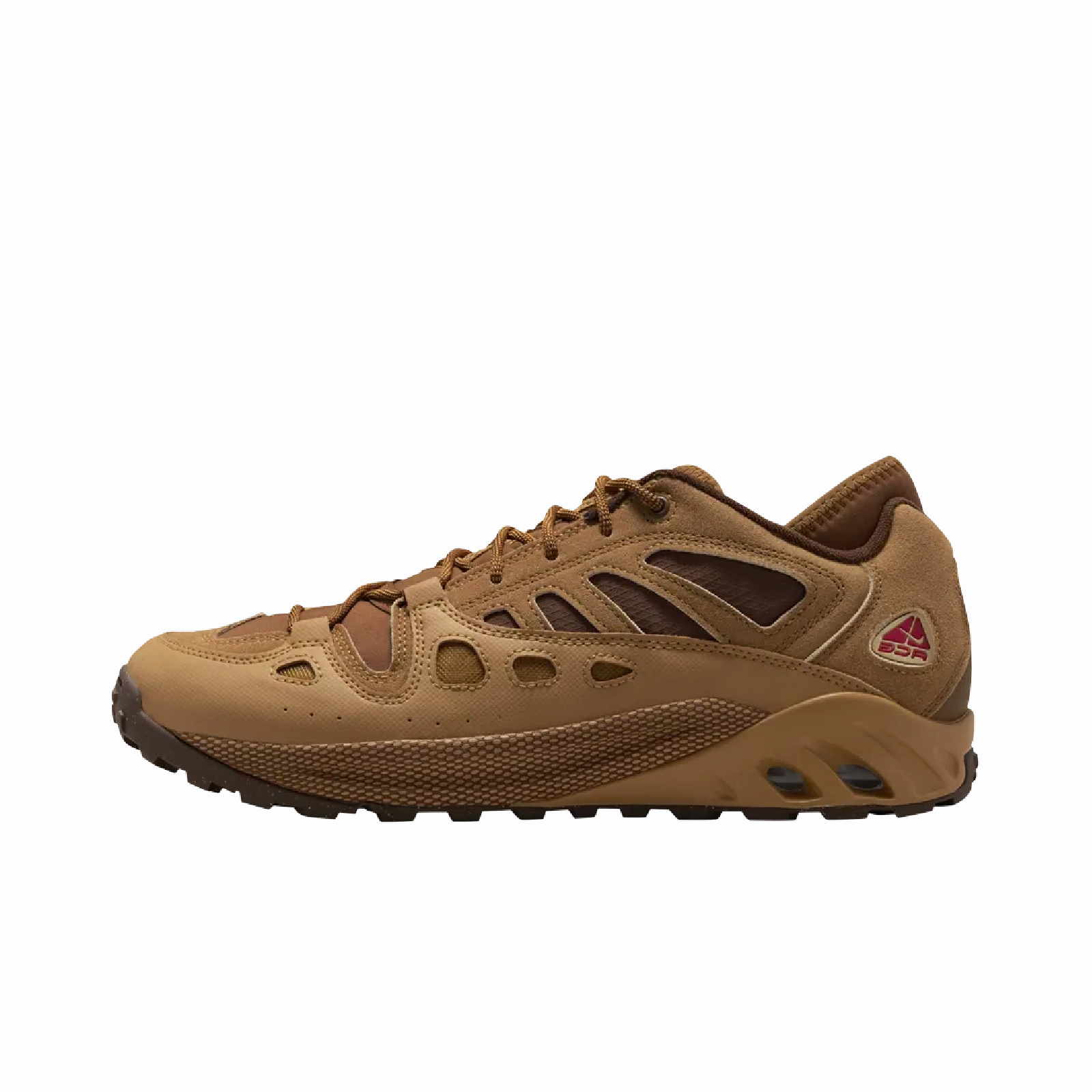 Nike ACG Air Exploraid Flax Cacao Wow Light British Tan Gym Red Prestige wear Exclusive design